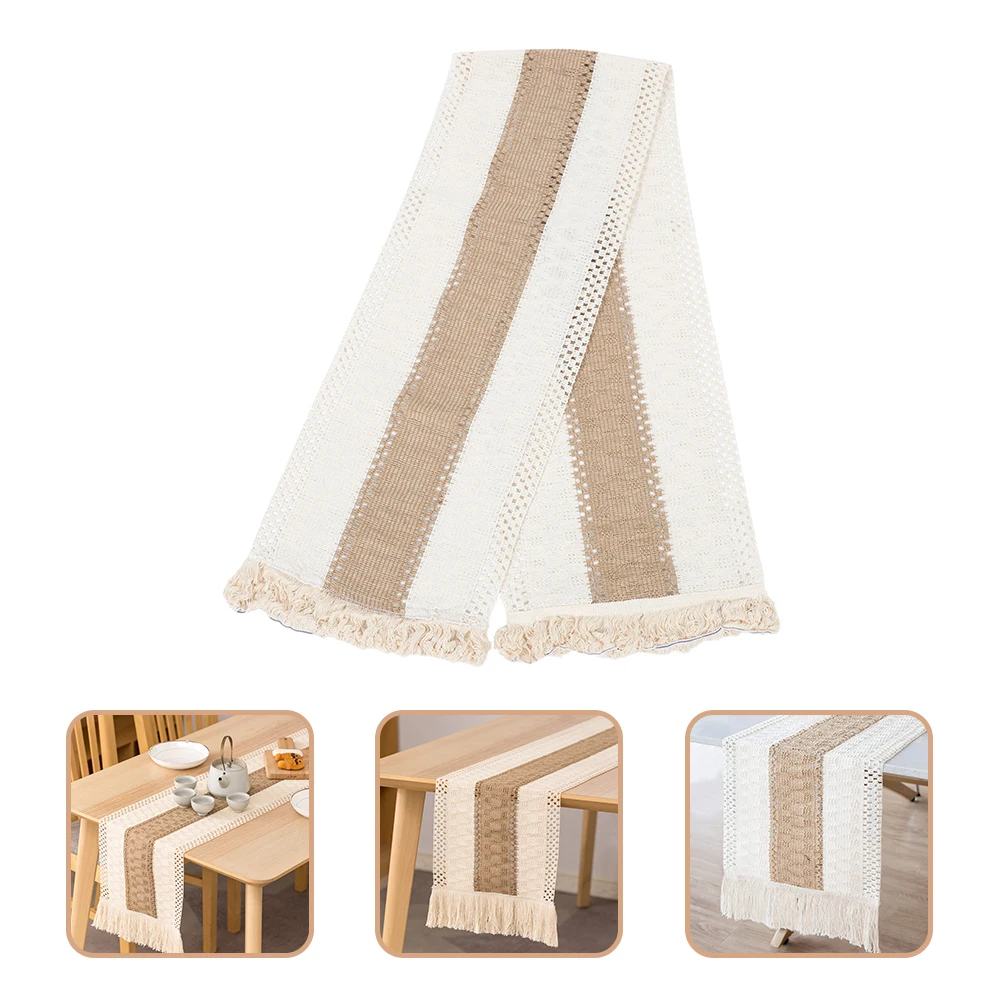 Cotton Linen Table Runner Vintage Rustic Farmhouse Wedding Decor Dining Party Tassel Edge Cloth for Home Banquet Decorative
Cotton Linen Table Runner Vintage Rustic Farmhouse Wedding Decor Dining Party Tassel Edge Cloth for Home Banquet Decorative
