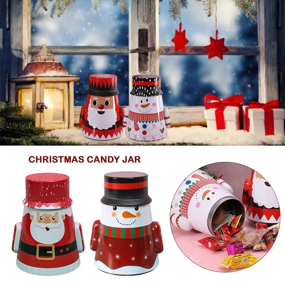 Practical Plastic Christmas Candy Jar Large Capacity Strong Snowman Ornament Storage Box Transparent Plastic Cookie Jars
Practical Plastic Christmas Candy Jar Large Capacity Strong Snowman Ornament Storage Box Transparent Plastic Cookie Jars