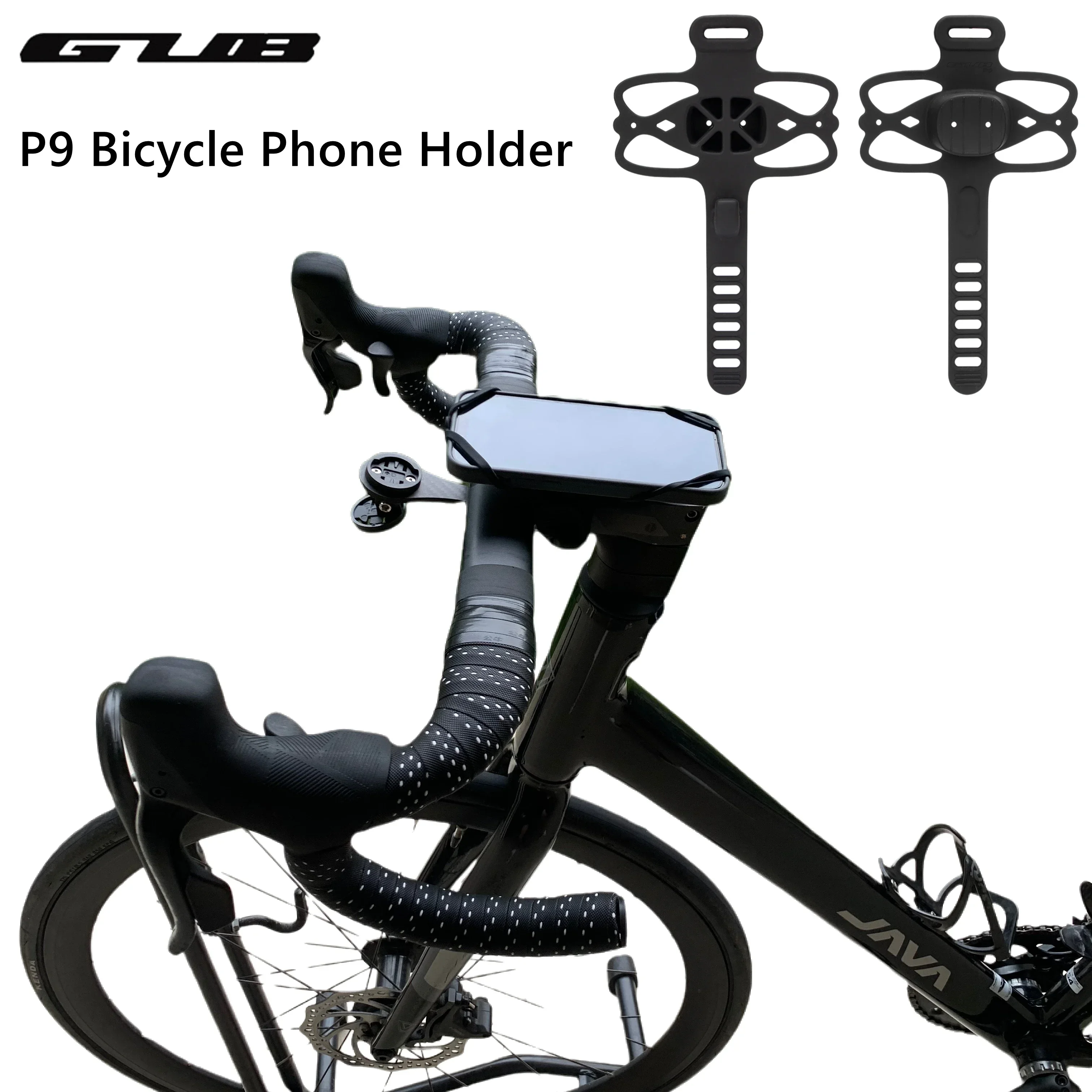 GUB Bicycle Phone Holder P9 Silicone Rubber Mountain MTB Road Bike Motorcycle Scooter Handlebar Stem Phone Mount for 4.0-7.0inch
GUB Bicycle Phone Holder P9 Silicone Rubber Mountain MTB Road Bike Motorcycle Scooter Handlebar Stem Phone Mount for 4.0-7.0inch