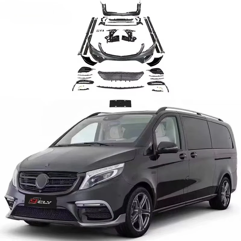 Dream Garage Genuine Body Kits For V Class Vito Upgrade BARBS Front Rear Car Bumpers With Grille Rear Diffuser With
Dream Garage Genuine Body Kits For V Class Vito Upgrade BARBS Front Rear Car Bumpers With Grille Rear Diffuser With