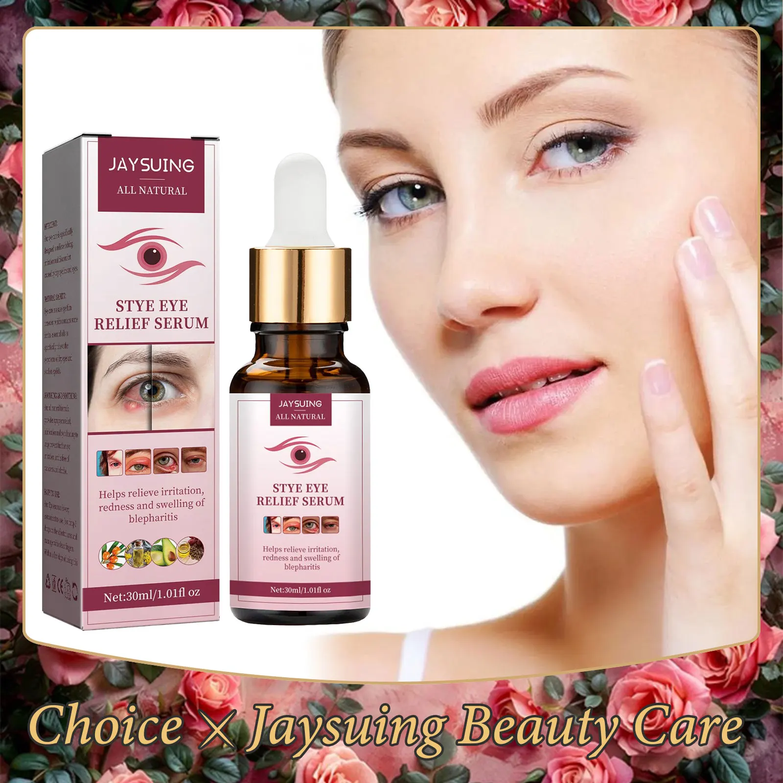 Stye Eye Swelling Relief Serum Moisturize Dryness Anti Puffiness Improve Redness Soothe Discomfort Blepharitis Treatment Essence
Stye Eye Swelling Relief Serum Moisturize Dryness Anti Puffiness Improve Redness Soothe Discomfort Blepharitis Treatment Essence