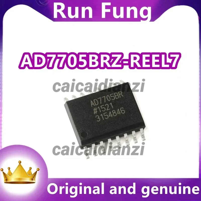 5 шт./лот, новый оригинальный AD7705BRZ-REEL7 AD7705BRZ, 16-битный аналого-цифровой преобразователь, 2 входа, 1 Sigma-Delta, 16-SOIC
5 шт./лот, новый оригинальный AD7705BRZ-REEL7 AD7705BRZ, 16-битный аналого-цифровой преобразователь, 2 входа, 1 Sigma-Delta, 16-SOIC