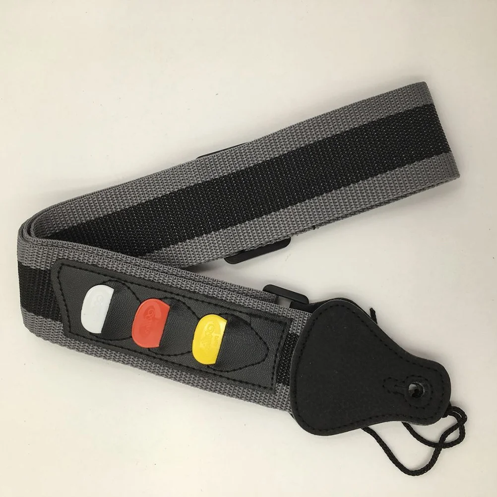 3pcs Nylon Guitar Strap Kit Lightweight Durable Adjustable For Electric Acoustic Bass Half Scale Guitars With Picks
3pcs Nylon Guitar Strap Kit Lightweight Durable Adjustable For Electric Acoustic Bass Half Scale Guitars With Picks