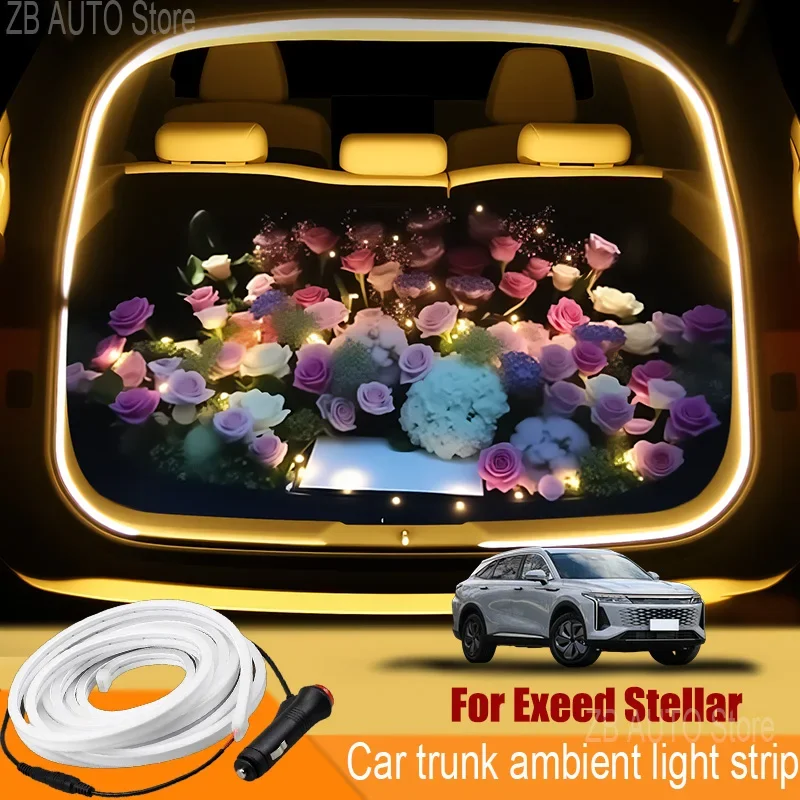 For Exeed stellar Automobile trunk ambient light automatic sensing car interior lighting with accessories
For Exeed stellar Automobile trunk ambient light automatic sensing car interior lighting with accessories
