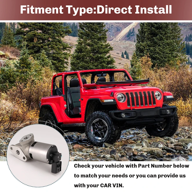 Клапан рециркуляции газа EGR 4861674AB 911242 для Jeep Wrangler Chrysler Pacifica Dodge Grand Caravan 3.3L 3.8L 4593896AB
Клапан рециркуляции газа EGR 4861674AB 911242 для Jeep Wrangler Chrysler Pacifica Dodge Grand Caravan 3.3L 3.8L 4593896AB