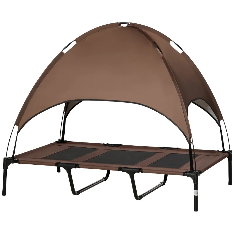 Portable Elevated Dog Bed with Canopy 48x36.25x42.5 Inch Folding Cot with Travel Bag for XXL Dogs Up to 110 lbs Coffee
Portable Elevated Dog Bed with Canopy 48x36.25x42.5 Inch Folding Cot with Travel Bag for XXL Dogs Up to 110 lbs Coffee