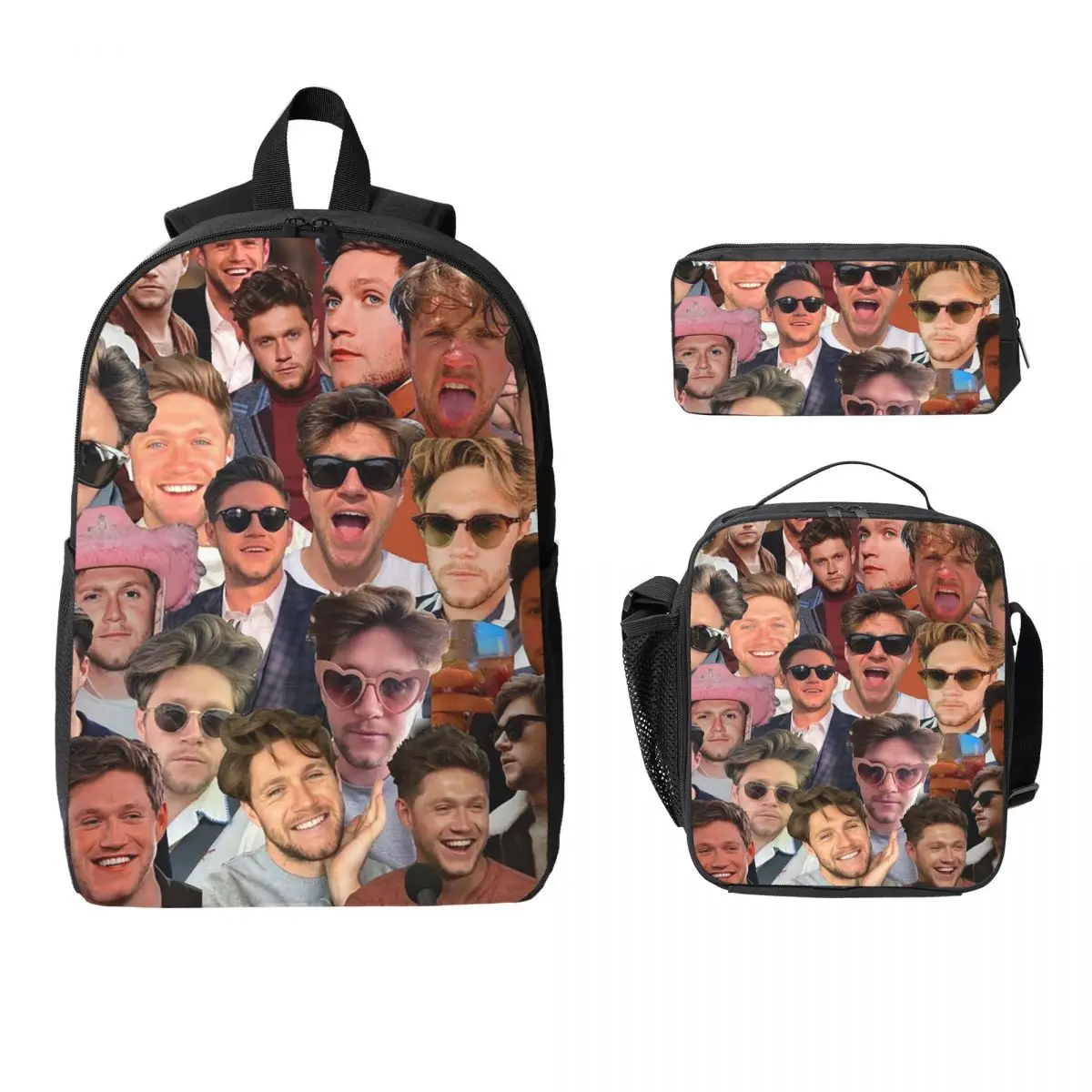 NiallHoran Photo Collage Backpack Student BookBag School Bag Laptop Shoulder Bags 3ps Insulated Lunch Bag Pencil Case
NiallHoran Photo Collage Backpack Student BookBag School Bag Laptop Shoulder Bags 3ps Insulated Lunch Bag Pencil Case