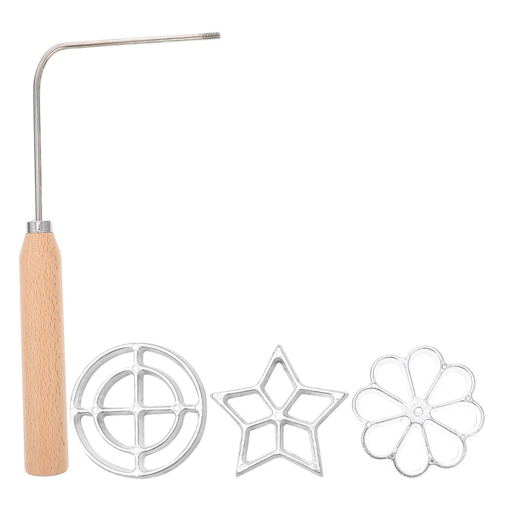 Youdunzi Mold Household Gadgets DIY Fried Snack Timbale Cake Kitchen Wood Bunuelos with Handle
Youdunzi Mold Household Gadgets DIY Fried Snack Timbale Cake Kitchen Wood Bunuelos with Handle