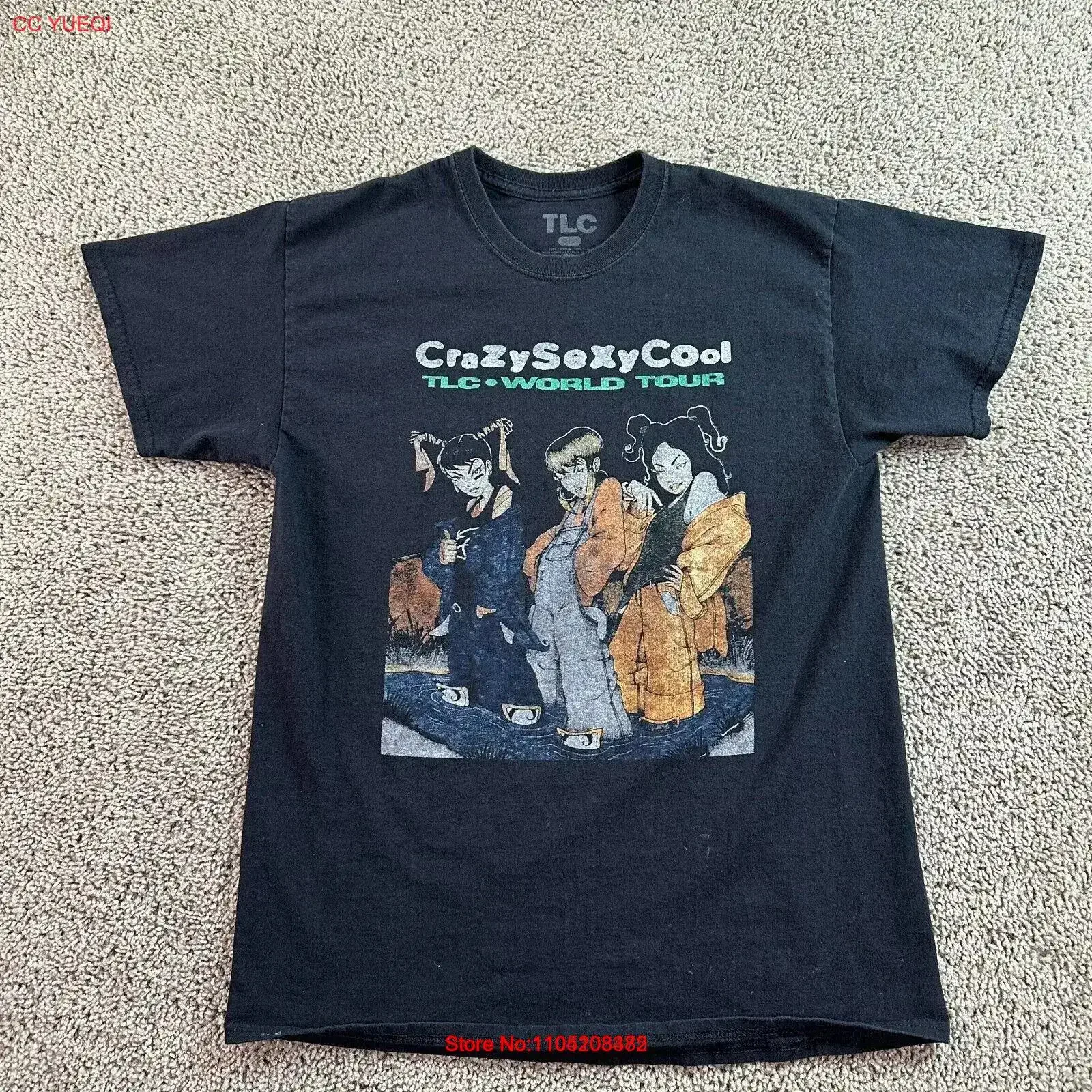TLC Футболка Мужская Большой Черный Сумасшедший Сексуальный Крутой Мировой Тур Хип-Хоп 90-х годов винтажный стильный универсальный топ для повседневной носки
TLC Футболка Мужская Большой Черный Сумасшедший Сексуальный Крутой Мировой Тур Хип-Хоп 90-х годов винтажный стильный универсальный топ для повседневной носки