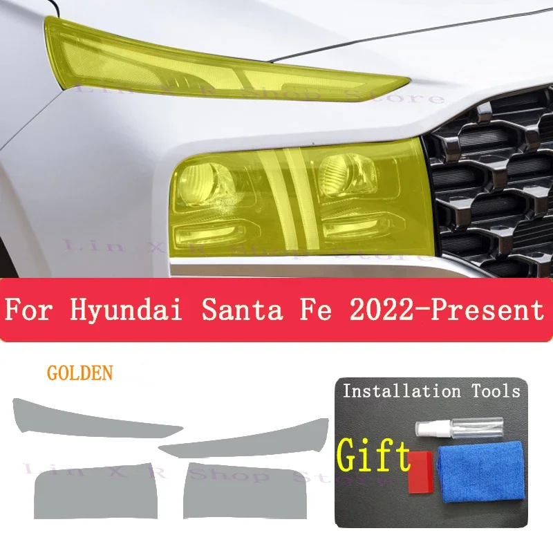 Защитная пленка из ТПУ для фар Hyundai Santa Fe 2015-2023, аксессуары для ремонта, наклейка, защита от царапин, PPF для передних фар
Защитная пленка из ТПУ для фар Hyundai Santa Fe 2015-2023, аксессуары для ремонта, наклейка, защита от царапин, PPF для передних фар