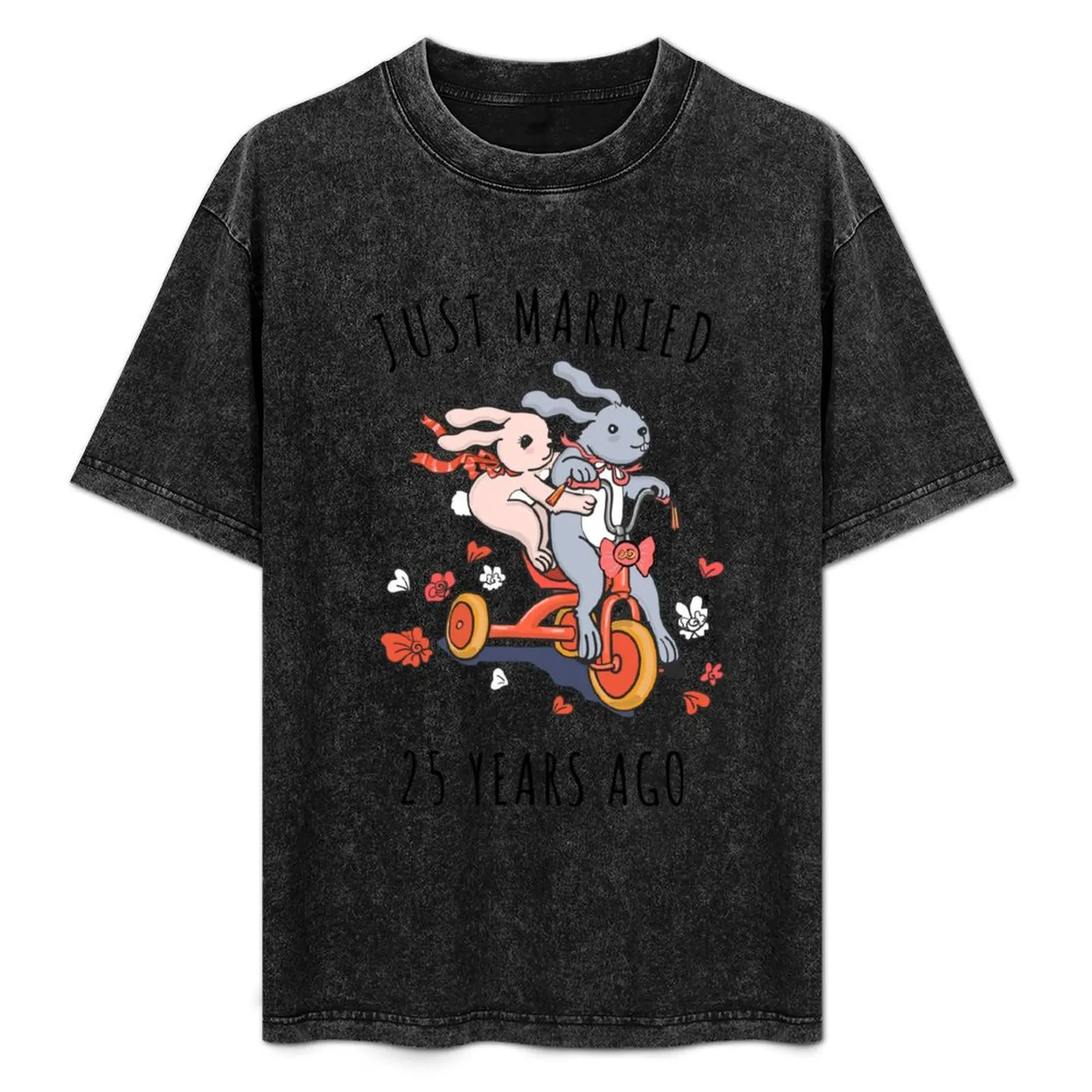 Just Married 25 Years Ago - 25th Anniversary Couple Bunnies Tee, Phone Cases And Other Gifts T-Shirt
Just Married 25 Years Ago - 25th Anniversary Couple Bunnies Tee, Phone Cases And Other Gifts T-Shirt