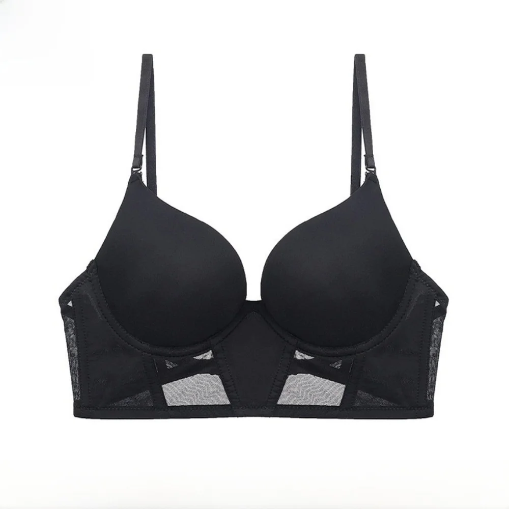 Sexy U-Shaped Smooth Traceless Bra Gathered Neck Hanging Strap Full Stage Girl Underwear Comfortable Breathable Wireless Bra
Sexy U-Shaped Smooth Traceless Bra Gathered Neck Hanging Strap Full Stage Girl Underwear Comfortable Breathable Wireless Bra