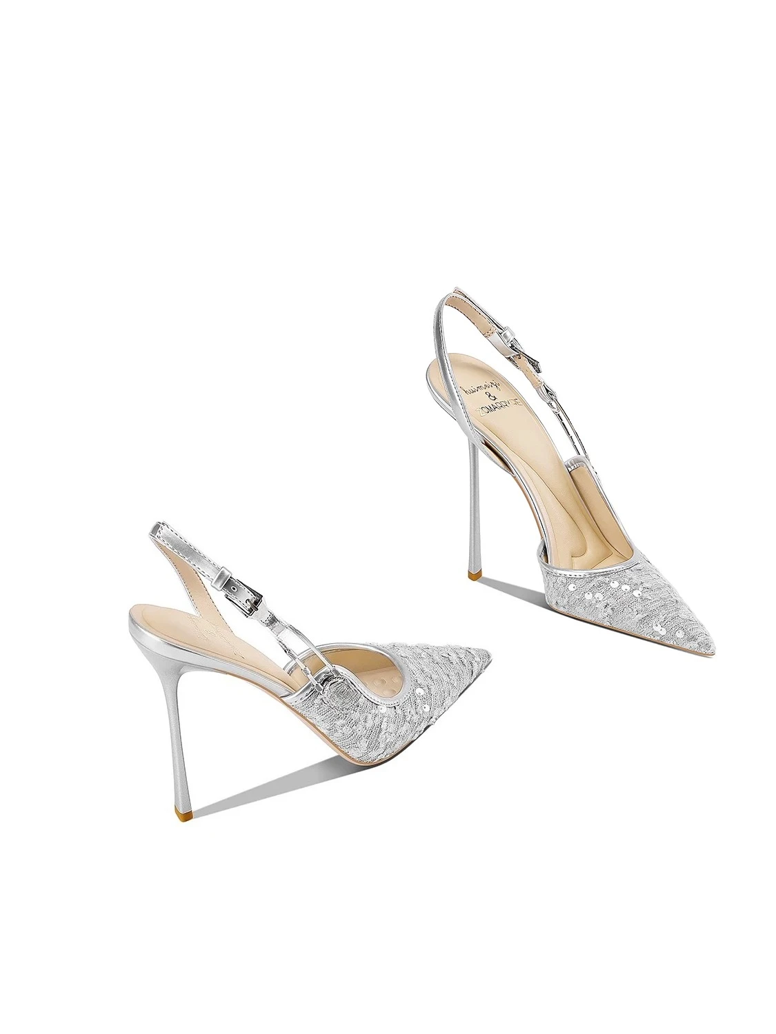 Spring and Summer New High-end Women's High Heels, Silver Sequined Pointed Thin Heels Trendy Handmade Women's Shoes
Spring and Summer New High-end Women's High Heels, Silver Sequined Pointed Thin Heels Trendy Handmade Women's Shoes
