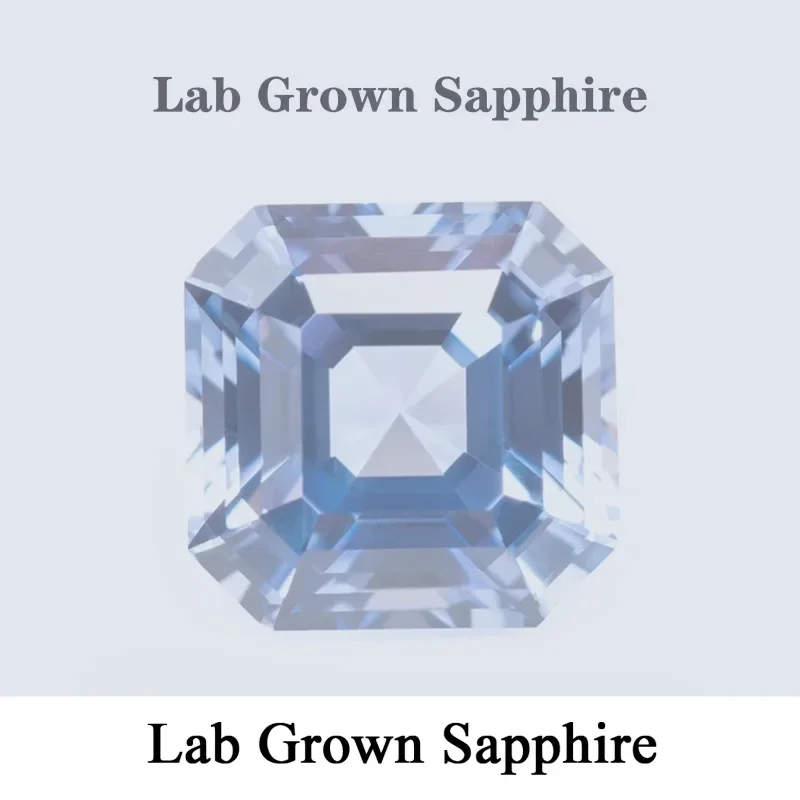 Cornflower Color Lab Grown Sapphire Asscher VVS1 Shape Charms Extremely Shiny Gemstone ateria
Cornflower Color Lab Grown Sapphire Asscher VVS1 Shape Charms Extremely Shiny Gemstone ateria
