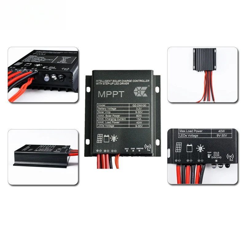 DMHSeries Solar Street Light Controller,MPPT Technology,Compared to traditionalPWMFast30%above
DMHSeries Solar Street Light Controller,MPPT Technology,Compared to traditionalPWMFast30%above