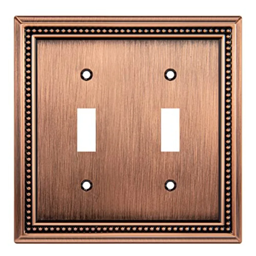 Sunken Pearls Heavy Duty Decorative Wall Plate Switch Plate Outlet Cover Double Toggle
Sunken Pearls Heavy Duty Decorative Wall Plate Switch Plate Outlet Cover Double Toggle