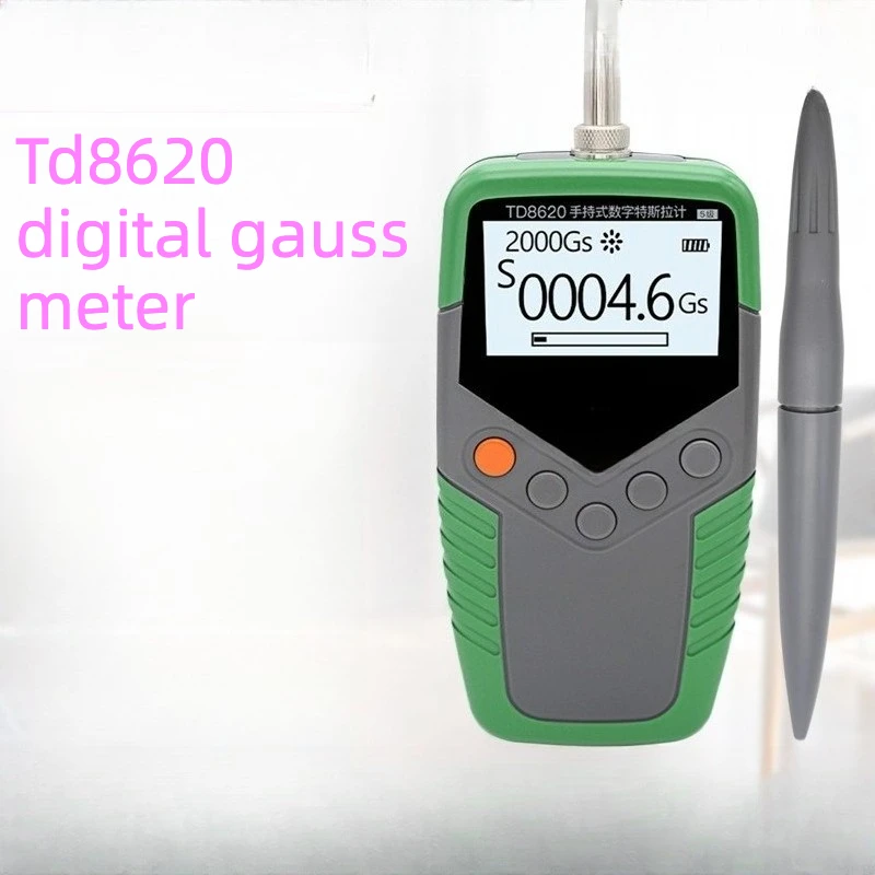TD8620 Magnet meter, magnetic remanence Tesla meter, magnetic field strength testing instrument
TD8620 Magnet meter, magnetic remanence Tesla meter, magnetic field strength testing instrument