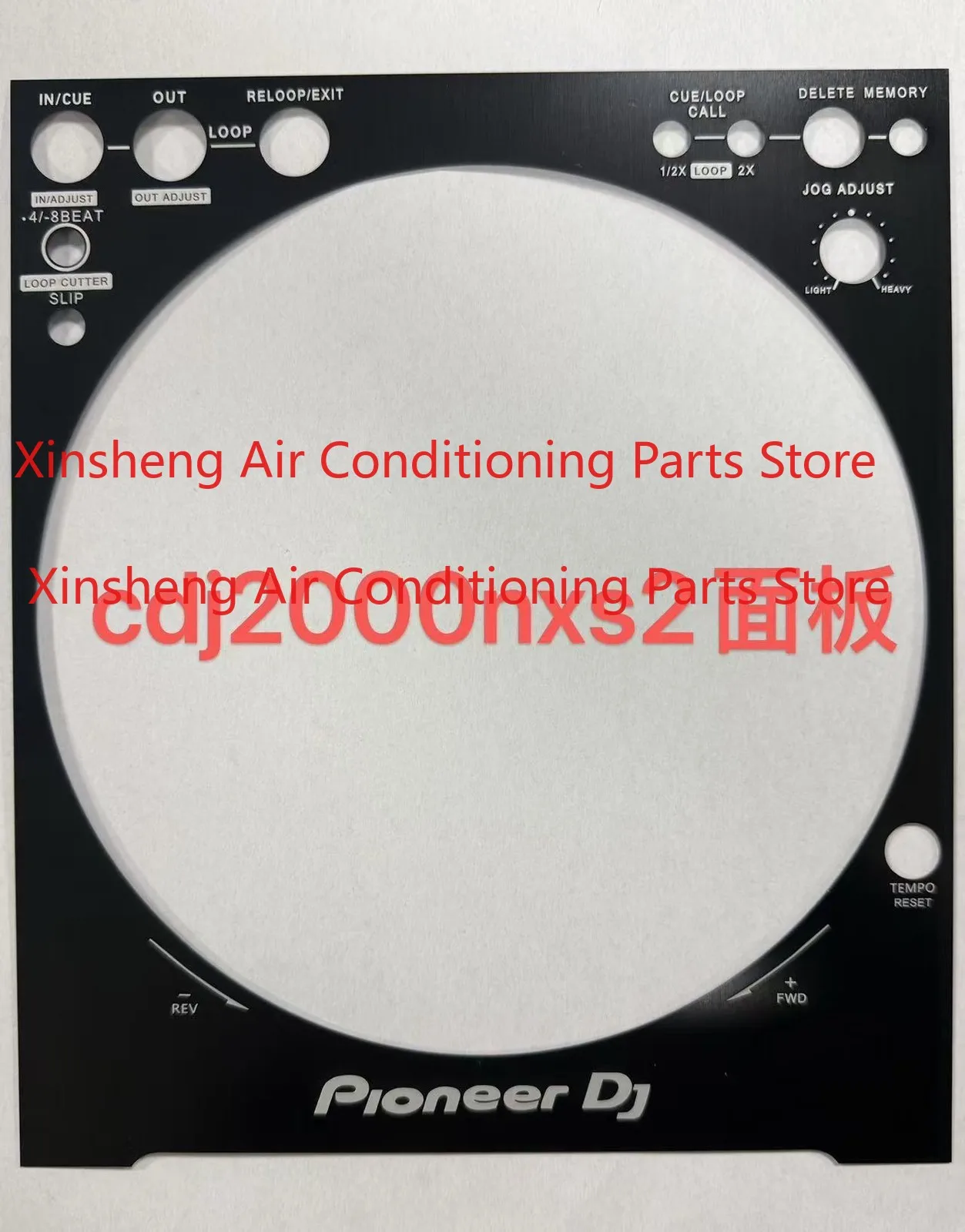 Metal Aluminium alloy Main Faceplate Control Panel Part for Pioneer CDJ-2000NXS2-
Metal Aluminium alloy Main Faceplate Control Panel Part for Pioneer CDJ-2000NXS2-
