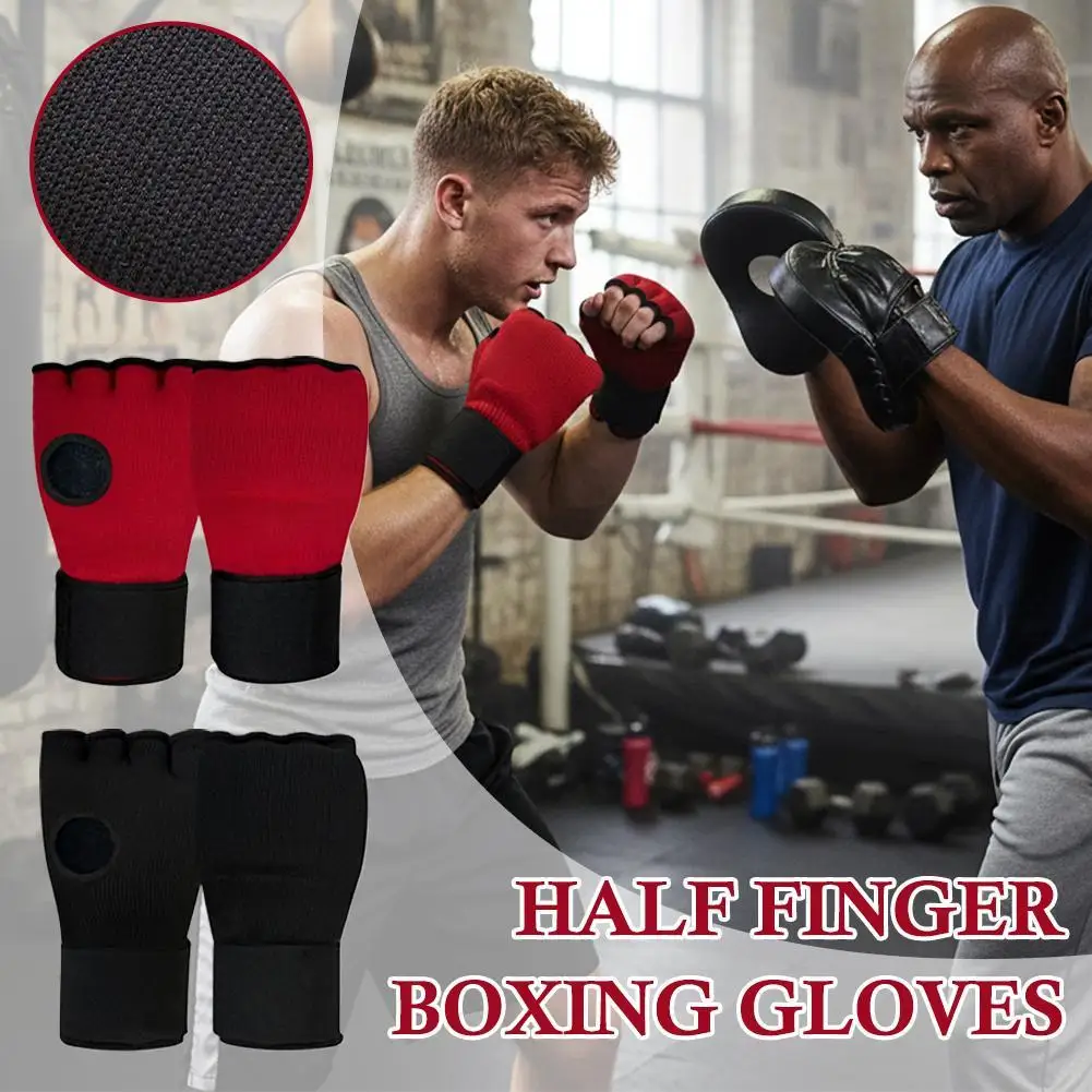 Half-Finger Boxing Gloves Quick Wrap Boxing Hand Wraps Inner Gloves Muay Thai Gear For Men Women
Half-Finger Boxing Gloves Quick Wrap Boxing Hand Wraps Inner Gloves Muay Thai Gear For Men Women