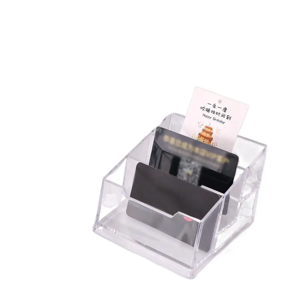 Supplies Card Holder Desktop Decoration Home Card Display Shelf Cards Display Stand Name Card Rack Business Card Container
Supplies Card Holder Desktop Decoration Home Card Display Shelf Cards Display Stand Name Card Rack Business Card Container