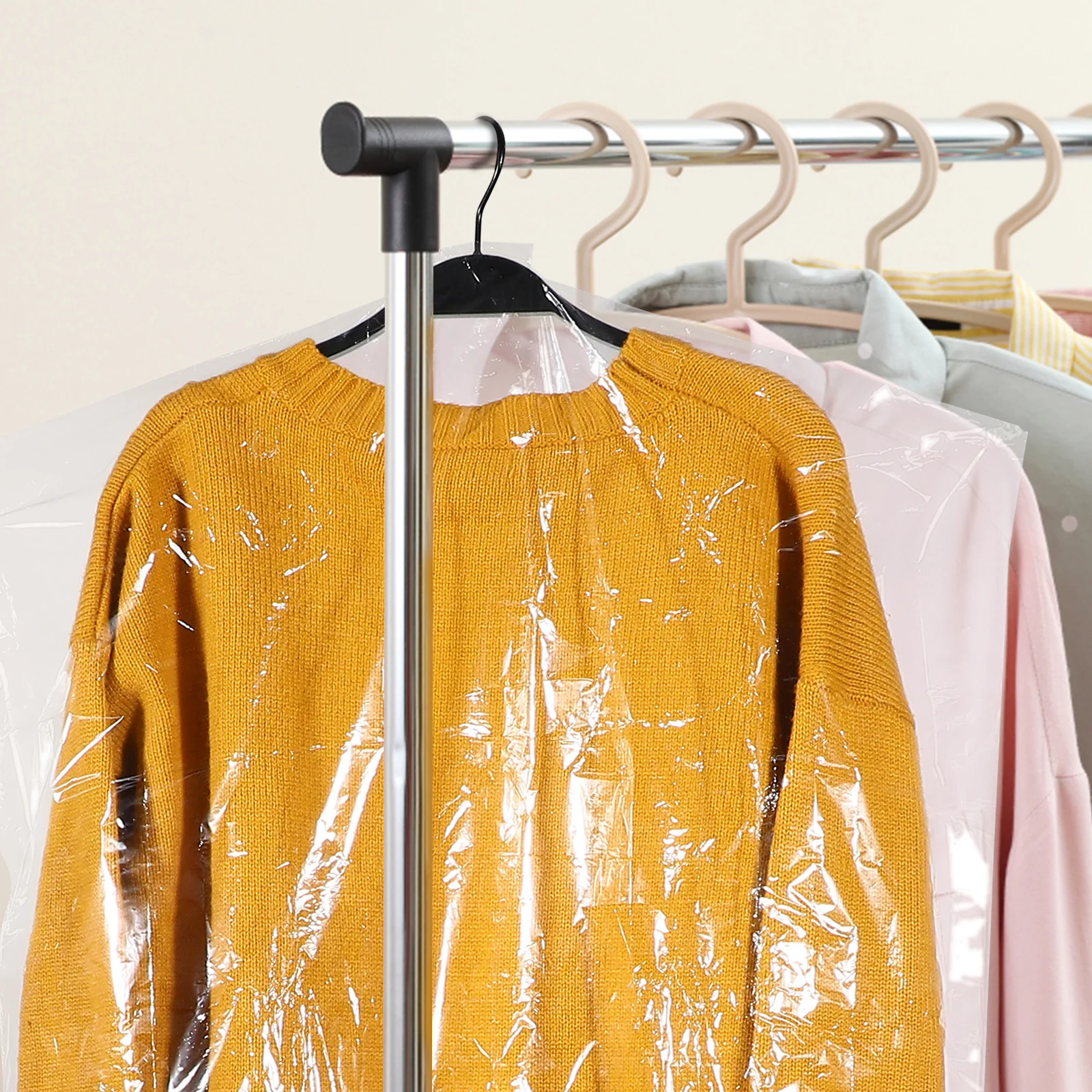 Clear Garment Storage Bags Transparent Dust Covers For Home Wardrobe Hanging Reusable Lightweight Foldable Easy Carry Long
Clear Garment Storage Bags Transparent Dust Covers For Home Wardrobe Hanging Reusable Lightweight Foldable Easy Carry Long