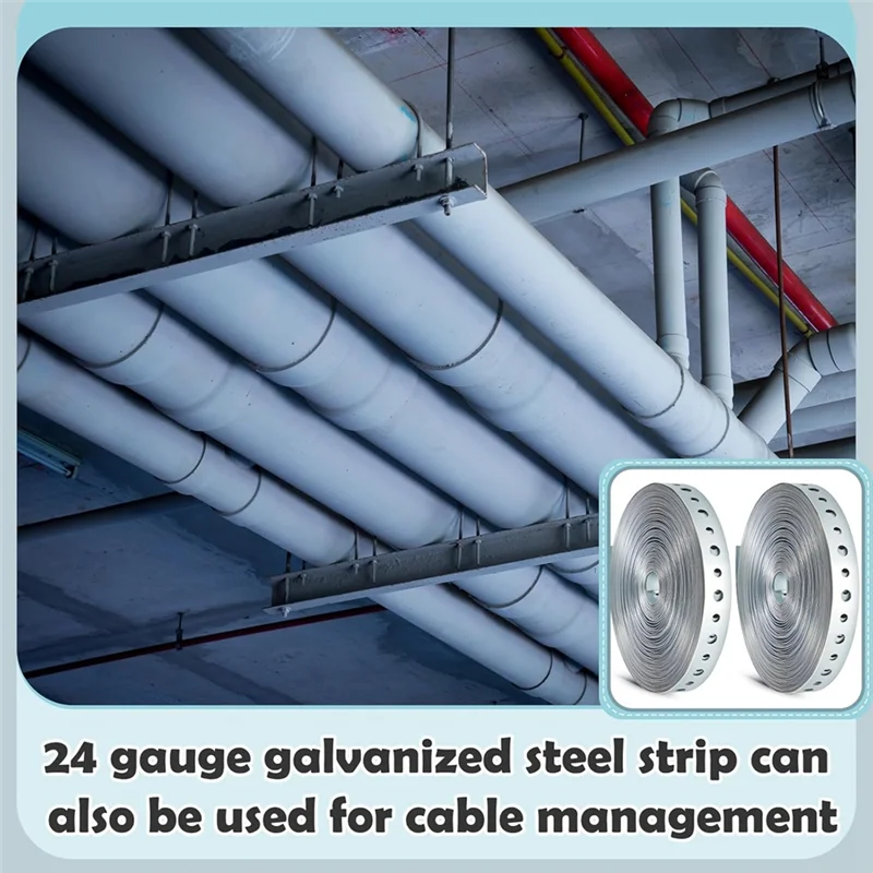 AT63-2 Rolls Galvanized Metal Pipe Strap With Holes Pipe Hanger For Pipe Support Hanging
AT63-2 Rolls Galvanized Metal Pipe Strap With Holes Pipe Hanger For Pipe Support Hanging