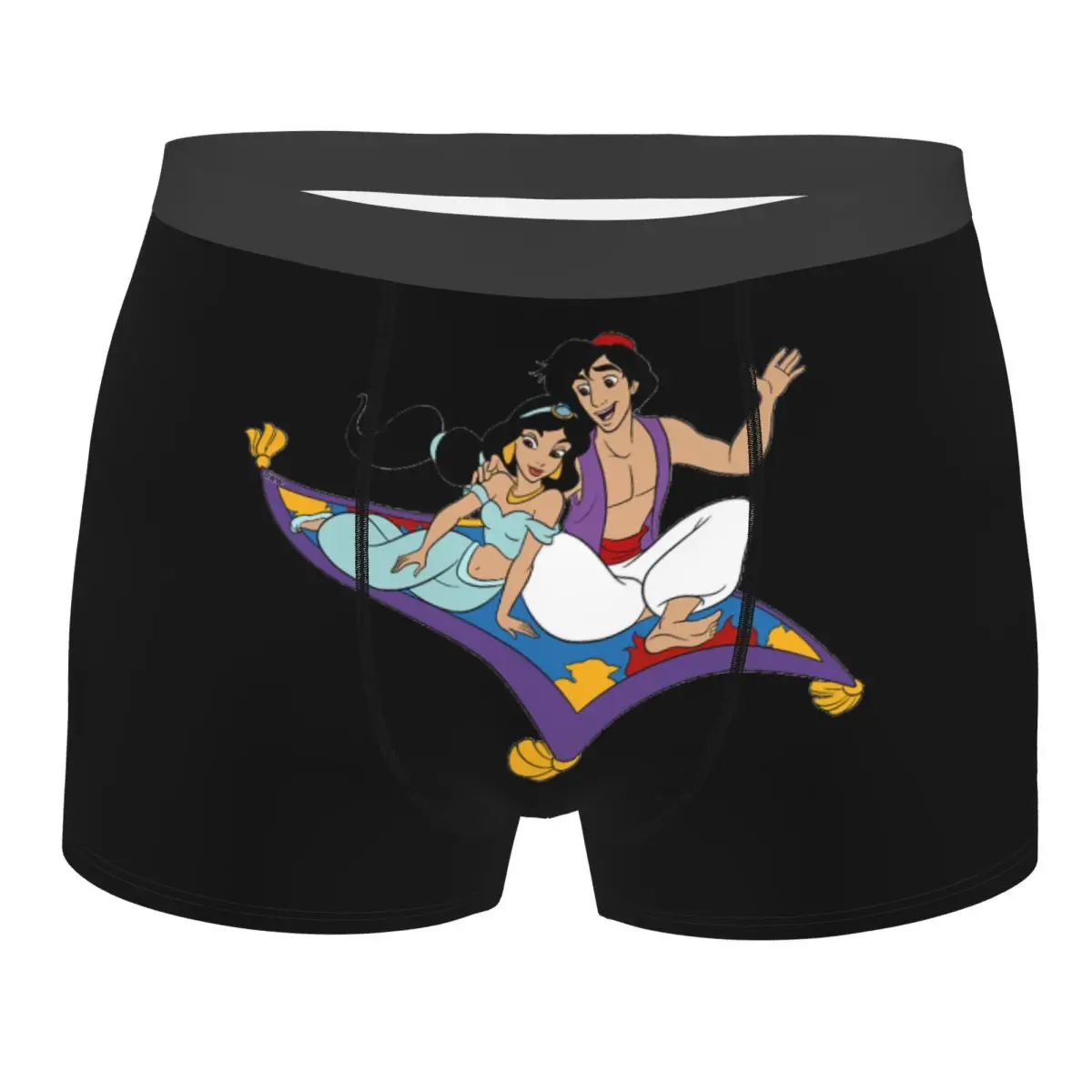 Custom Male Novelty Cartoon Aladdin And Magical Lamp Fairy Tales Underwear Boxer Briefs Breathable Shorts Panties Underpants
Custom Male Novelty Cartoon Aladdin And Magical Lamp Fairy Tales Underwear Boxer Briefs Breathable Shorts Panties Underpants