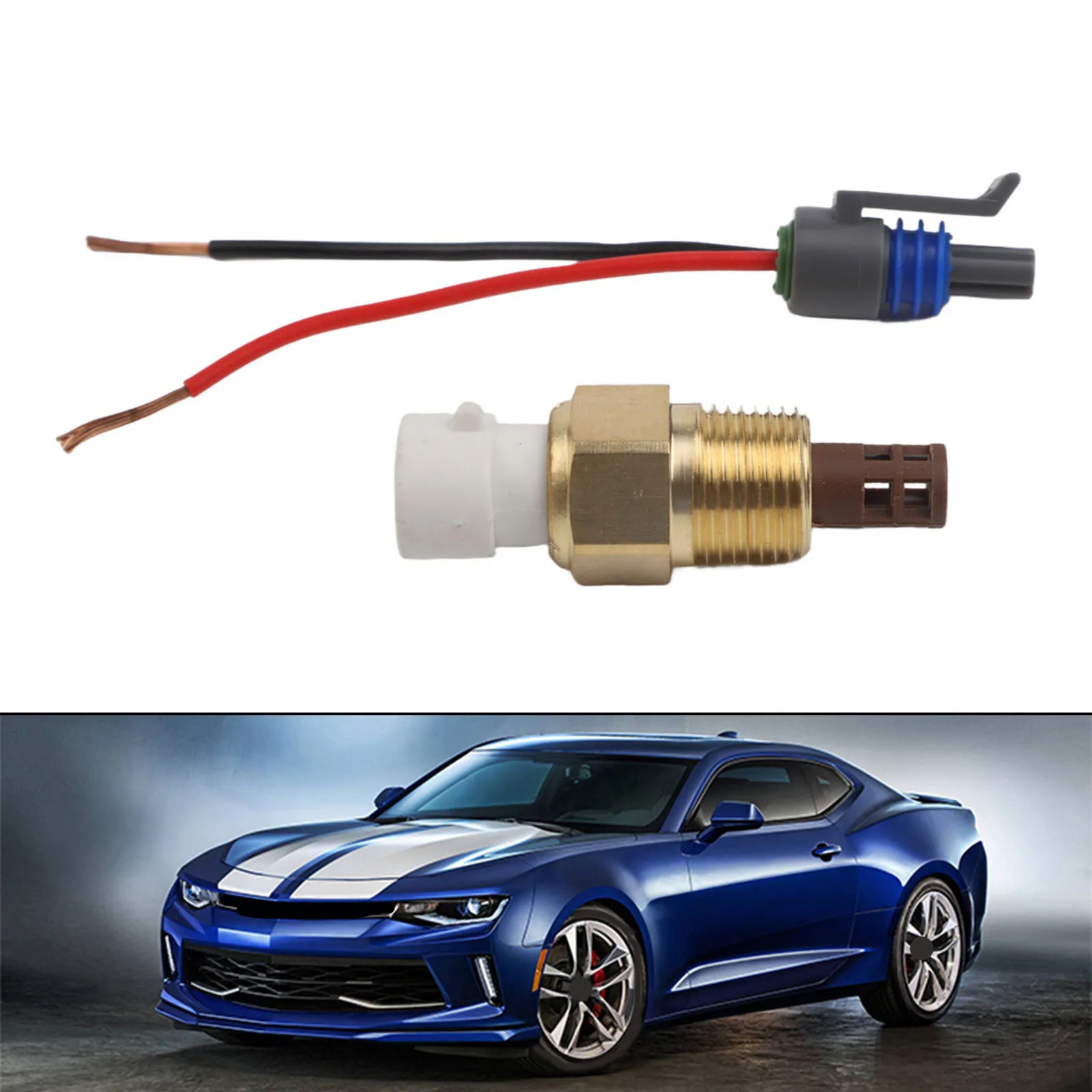 Replacement Car Intake Air Temperature Sensor for IAT For MAT For ACT Use Fits Multiple Models and OEM Specifications
Replacement Car Intake Air Temperature Sensor for IAT For MAT For ACT Use Fits Multiple Models and OEM Specifications