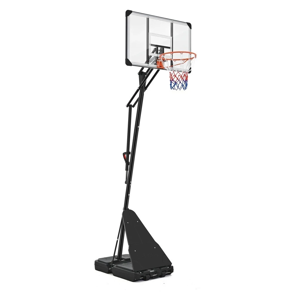 4.9ft - 10ft Adjustable Height 43.3"x27.6" Longevity Outdoor Portable Basketball System (Kids)
4.9ft - 10ft Adjustable Height 43.3"x27.6" Longevity Outdoor Portable Basketball System (Kids)