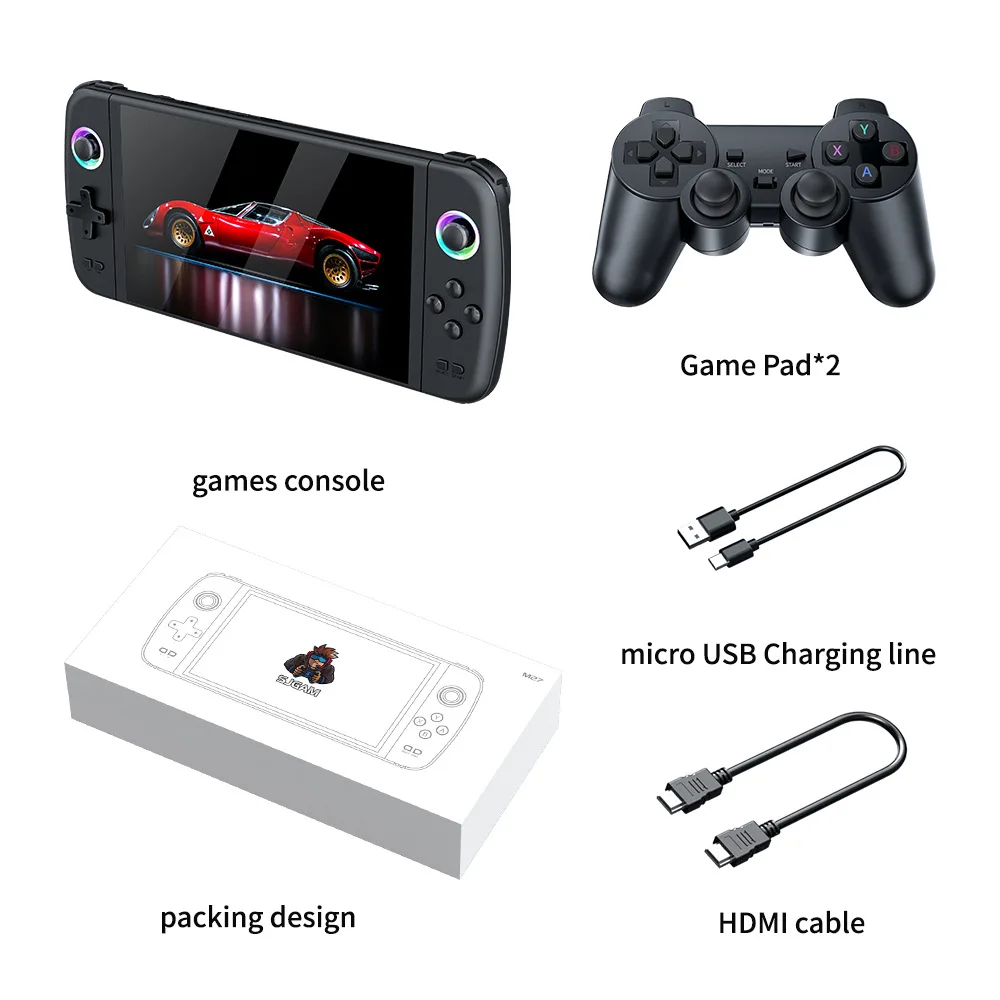 Best-Selling M27 Handheld Game Console – 7-Inch Horizontal HD Screen Portable Gaming Device" Keywords
Best-Selling M27 Handheld Game Console – 7-Inch Horizontal HD Screen Portable Gaming Device" Keywords