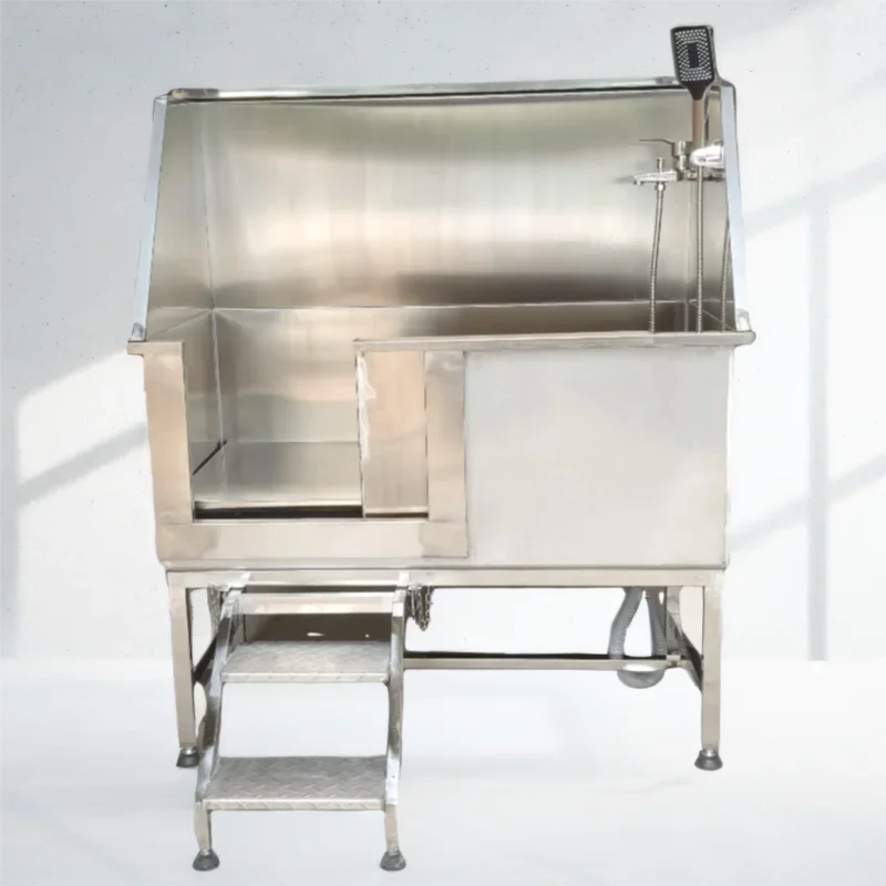 Professional Stainless Steel Dog Grooming Bathtub Pet Washing Station With Drain System For Pet Salon Supplies
Professional Stainless Steel Dog Grooming Bathtub Pet Washing Station With Drain System For Pet Salon Supplies