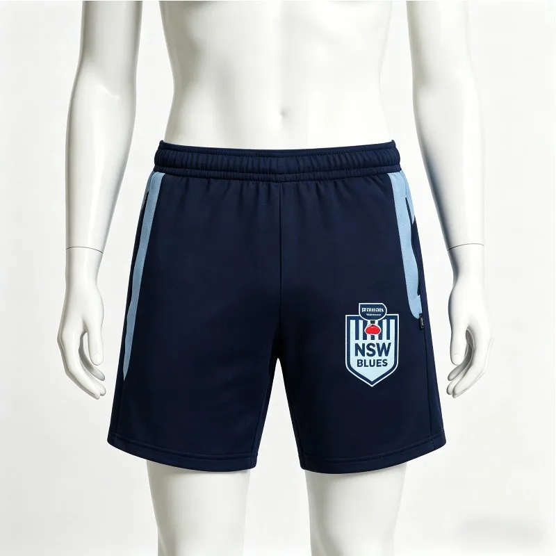 Men's New South Wales Blues Rugby Fans Shorts Quick Dry Moisture Wicking Training Shorts Casual Summer Sportswear with Pockets
Men's New South Wales Blues Rugby Fans Shorts Quick Dry Moisture Wicking Training Shorts Casual Summer Sportswear with Pockets