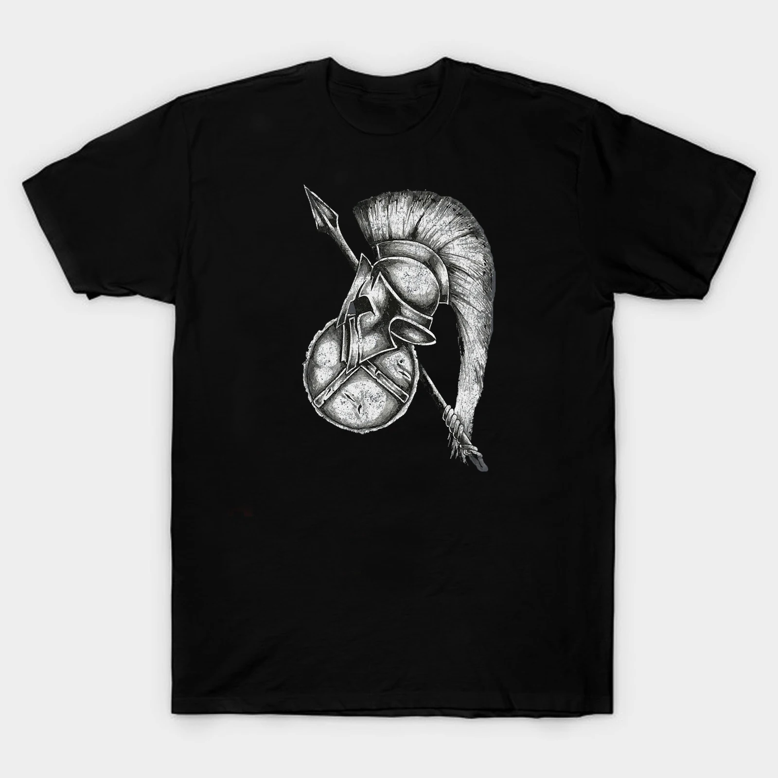 Spartan Warrior Shield Spear Helmet Printed T Shirt New 100% Cotton Short Sleeve O-Neck T-shirt Casual Mens Top
Spartan Warrior Shield Spear Helmet Printed T Shirt New 100% Cotton Short Sleeve O-Neck T-shirt Casual Mens Top