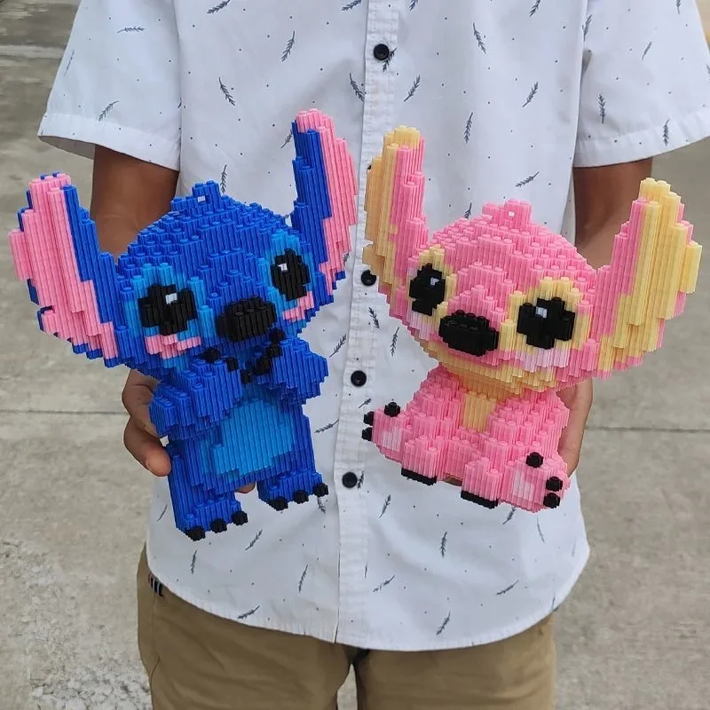 21CM Cute Stitch Building Block Toysblind box Small Particle Bricks DIY 3D Model Assembly Building Block Toys Birthday Gift
21CM Cute Stitch Building Block Toysblind box Small Particle Bricks DIY 3D Model Assembly Building Block Toys Birthday Gift