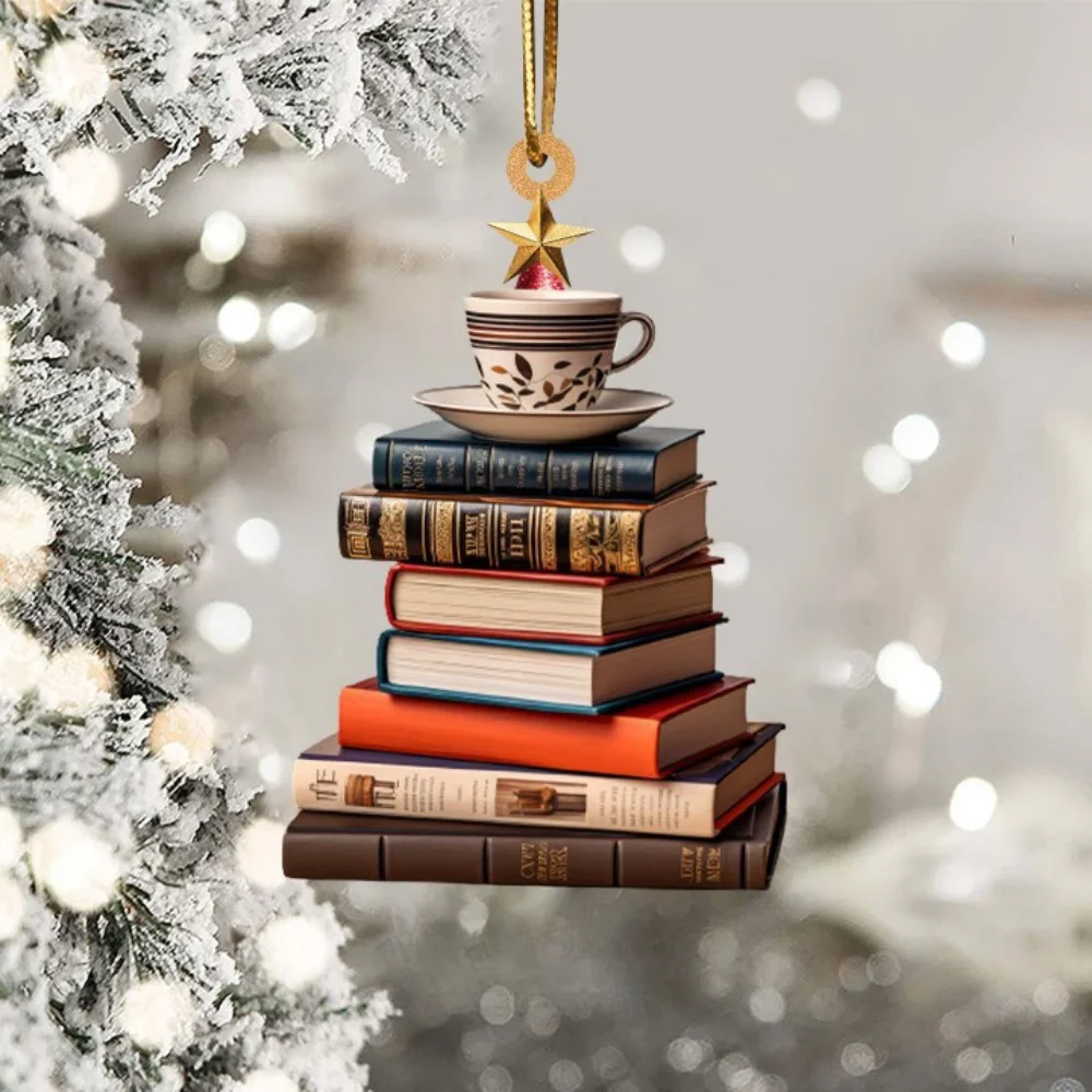 2D Акриловые Плоские книги с принтом, подвеска в форме рождественской елки, окно, рождественская елка, подвесные украшения, подарок для любителей книг, домашний декор
2D Акриловые Плоские книги с принтом, подвеска в форме рождественской елки, окно, рождественская елка, подвесные украшения, подарок для любителей книг, домашний декор