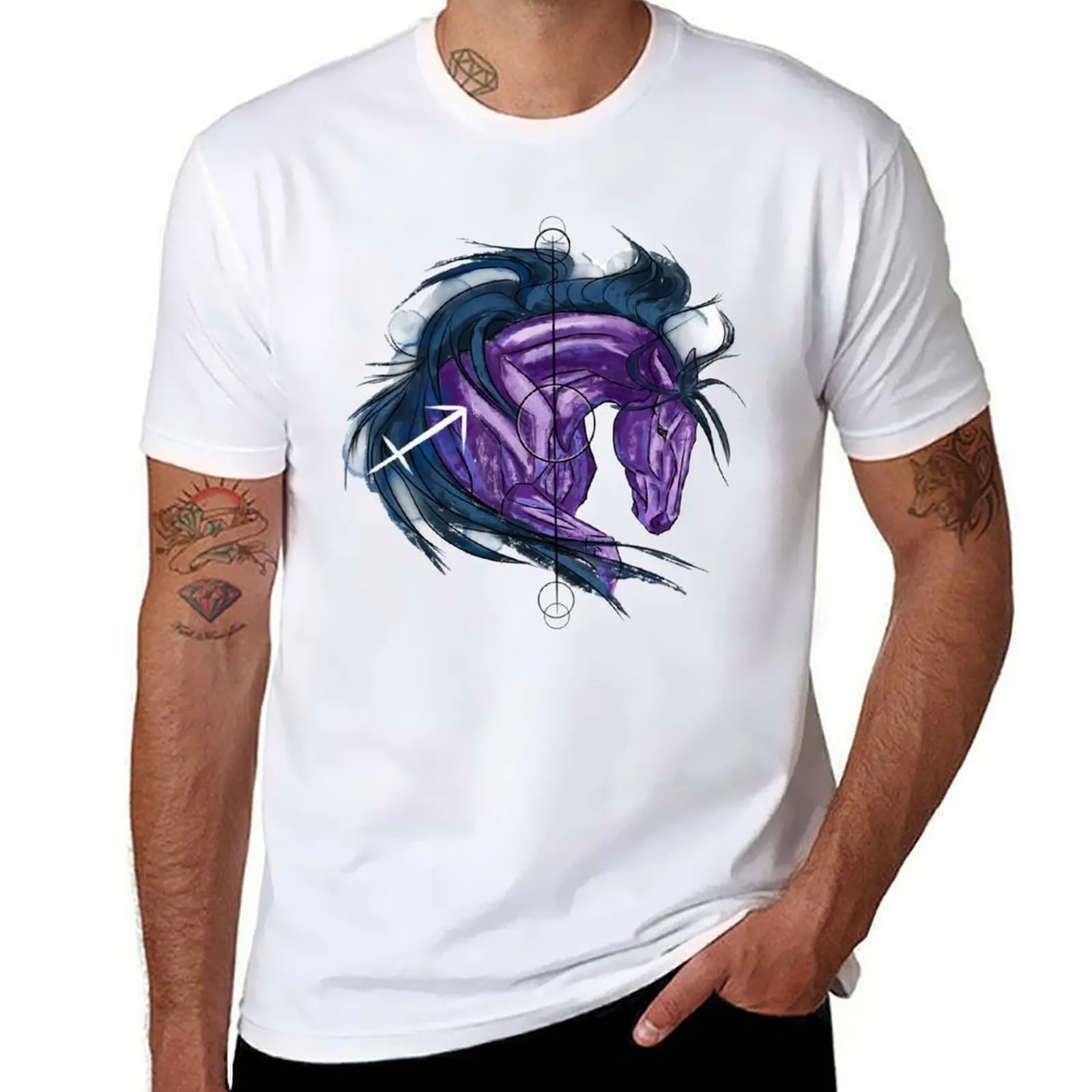 Sagittarius Horse T-Shirt man t shirt luxury funny t shirts cotton t shirts for man slim fit T-Shirt
Sagittarius Horse T-Shirt man t shirt luxury funny t shirts cotton t shirts for man slim fit T-Shirt