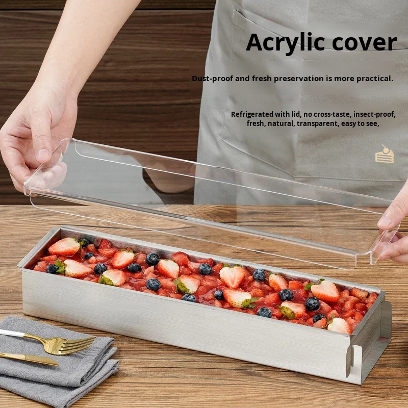 Tiramisu mold rectangular stainless steel lightweight easy demoulding cake base long tray spatula tool set
Tiramisu mold rectangular stainless steel lightweight easy demoulding cake base long tray spatula tool set