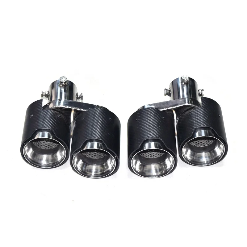 1 Pair Four Out Car Exhaust Pipe Carbon Fiber Dual M Tip For bw G20 G28 330i 325i 2019-2020 3 Series Muffler
1 Pair Four Out Car Exhaust Pipe Carbon Fiber Dual M Tip For bw G20 G28 330i 325i 2019-2020 3 Series Muffler