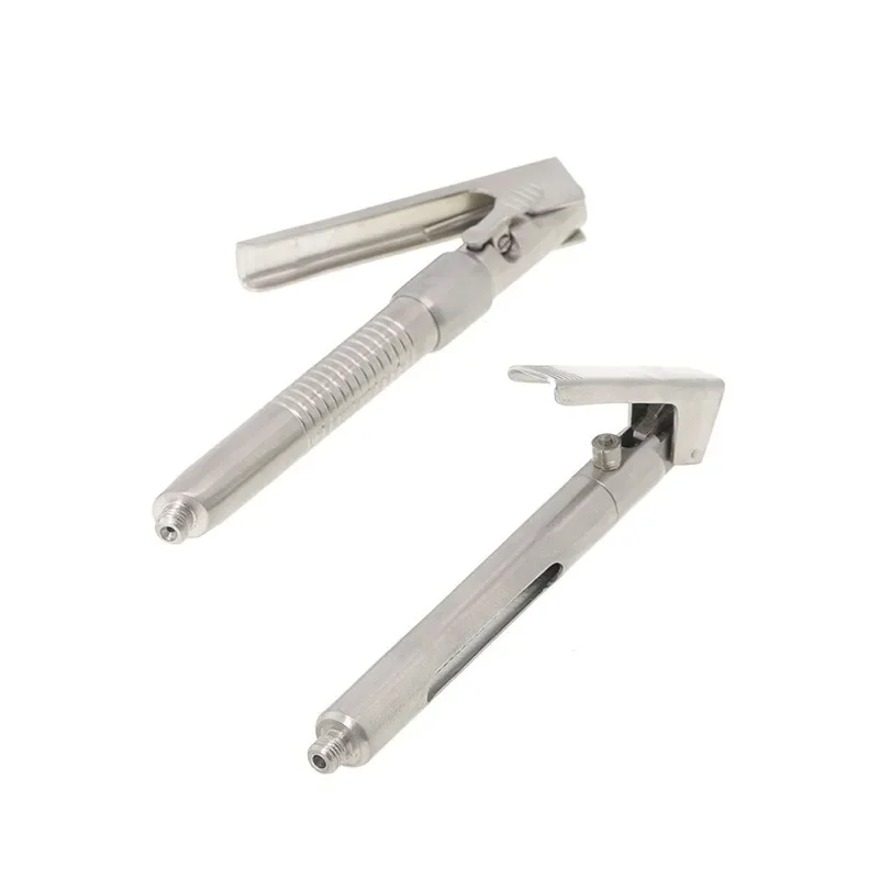 Dental Stainless Steel Syringe Press V-shaped Syringe Elbow Syringe Dental Blue Anesthesia Oral Instruments Dental Materials
Dental Stainless Steel Syringe Press V-shaped Syringe Elbow Syringe Dental Blue Anesthesia Oral Instruments Dental Materials