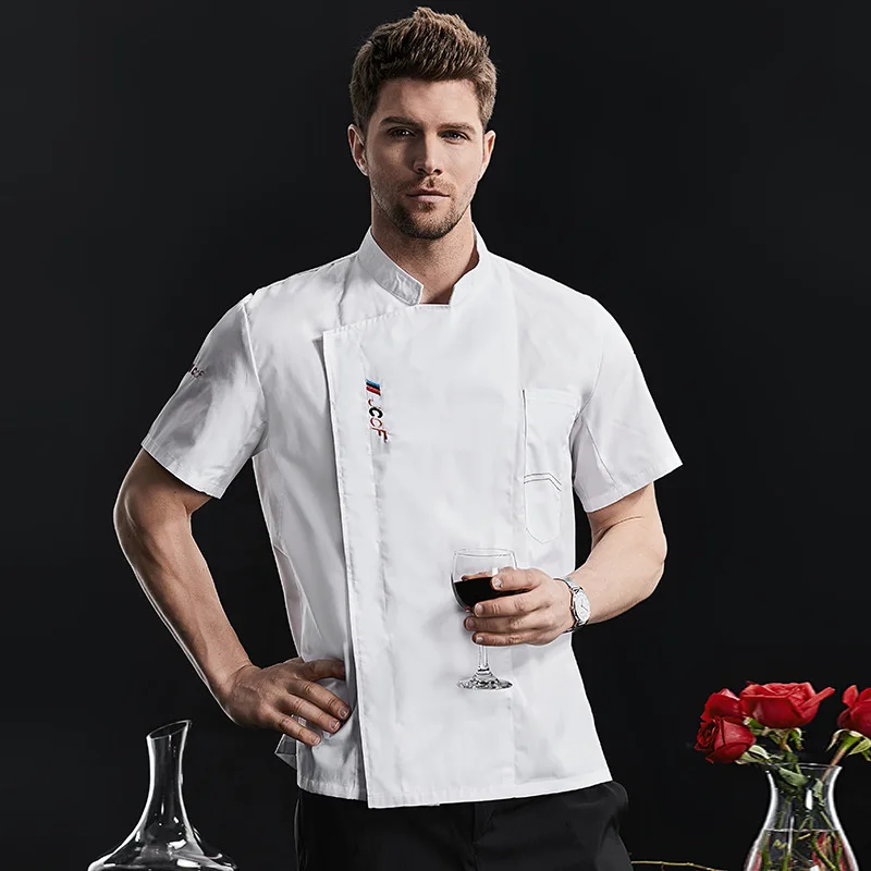 Chef Workwear Catering Chef Uniform Short Sleeve Summer Men's Canteen Restaurant Back Kitchen Long Sleeve Cake Baking Workwear
Chef Workwear Catering Chef Uniform Short Sleeve Summer Men's Canteen Restaurant Back Kitchen Long Sleeve Cake Baking Workwear