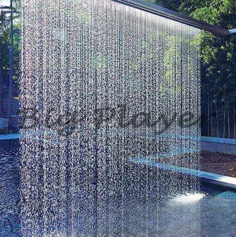 Jiangla Line Optical Fiber Curtain Waterfall Technology Water Curtain Steel Wire Water Scene Rain Projection Water
Jiangla Line Optical Fiber Curtain Waterfall Technology Water Curtain Steel Wire Water Scene Rain Projection Water