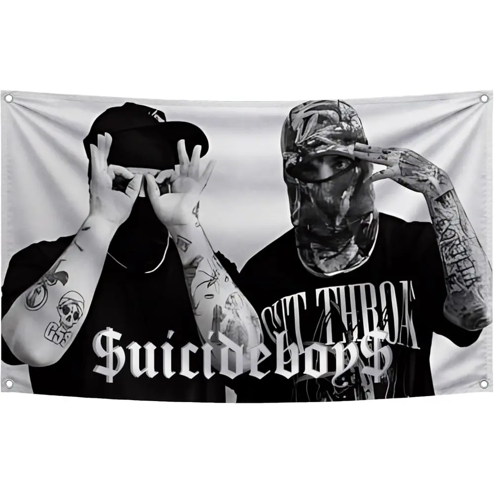 Polyester Music Boys Single Sided Banner with 4 Grommets - Wall Tapestry for Bedroom or College - 2024 American Music Decor
Polyester Music Boys Single Sided Banner with 4 Grommets - Wall Tapestry for Bedroom or College - 2024 American Music Decor