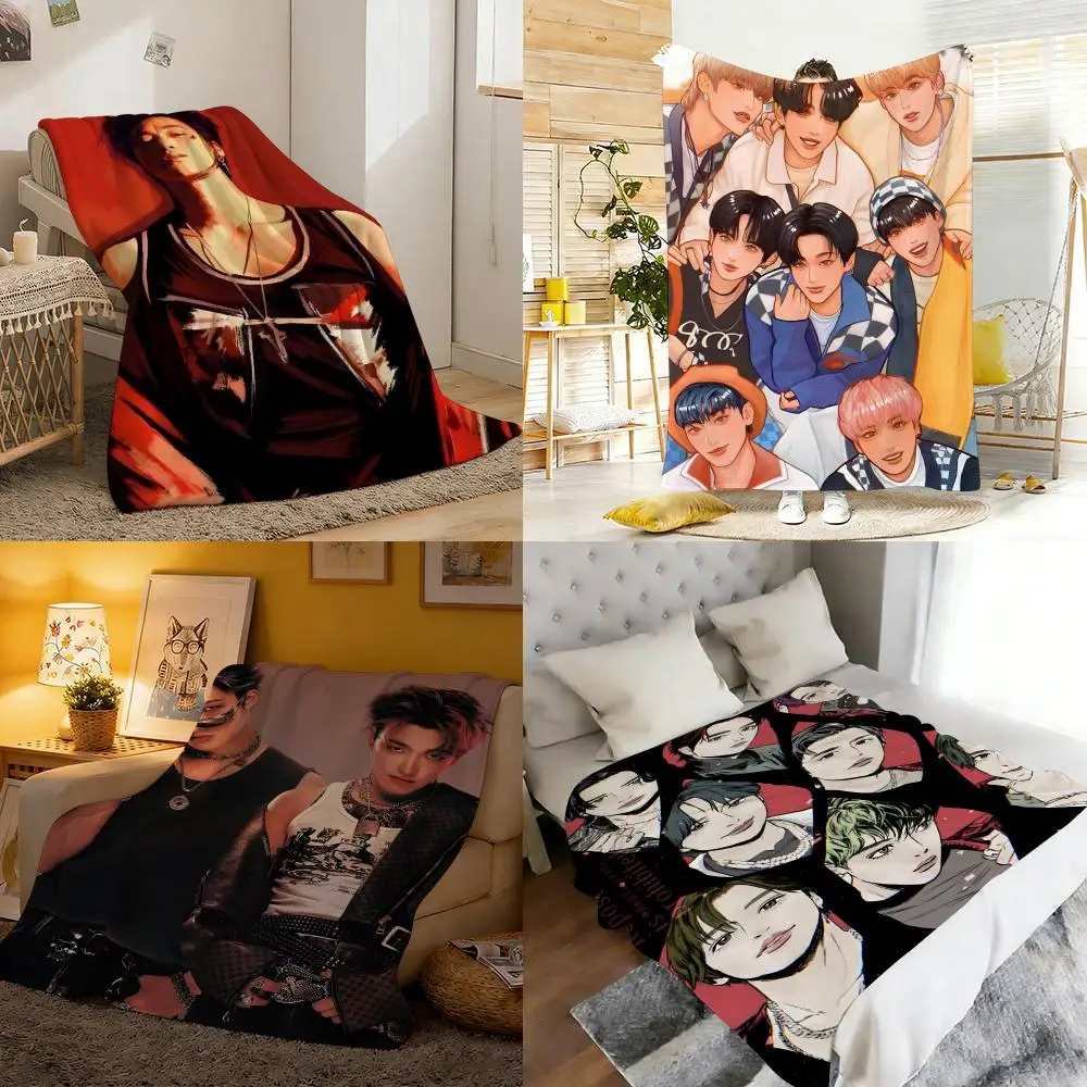 MusicGroup A-ATEEZ Throw Soft Cozy Flannel Throw Blanket for Sofa Bedroom and More
MusicGroup A-ATEEZ Throw Soft Cozy Flannel Throw Blanket for Sofa Bedroom and More