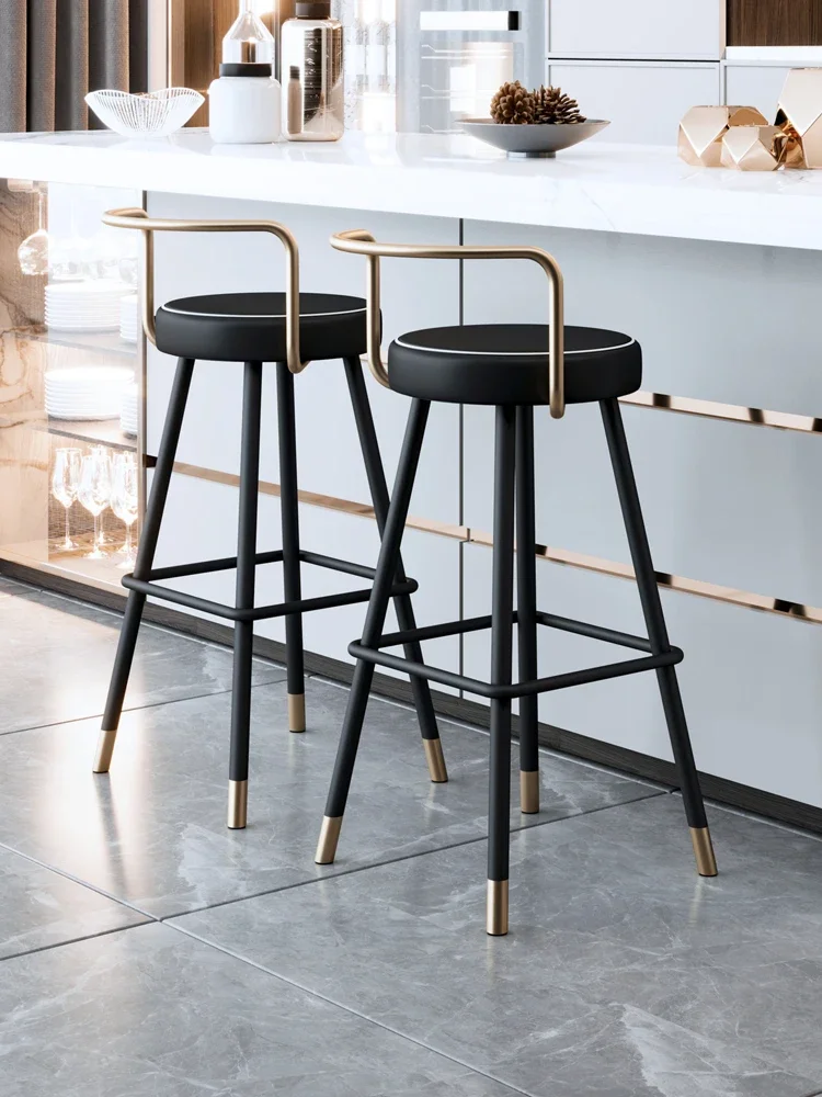 Light Luxury Iron Art High Chair High Stool Bar Stool Bar Chair Household Island Chair Cash Register
Light Luxury Iron Art High Chair High Stool Bar Stool Bar Chair Household Island Chair Cash Register
