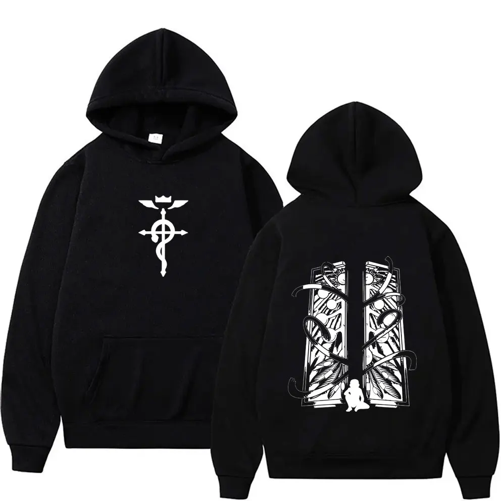 Anime Fullmetal Alchemist Edward Elric Merch Hoodie Men Women Clothing Casual Oversized Pullover Men's Fashion Vintage Hoodies
Anime Fullmetal Alchemist Edward Elric Merch Hoodie Men Women Clothing Casual Oversized Pullover Men's Fashion Vintage Hoodies