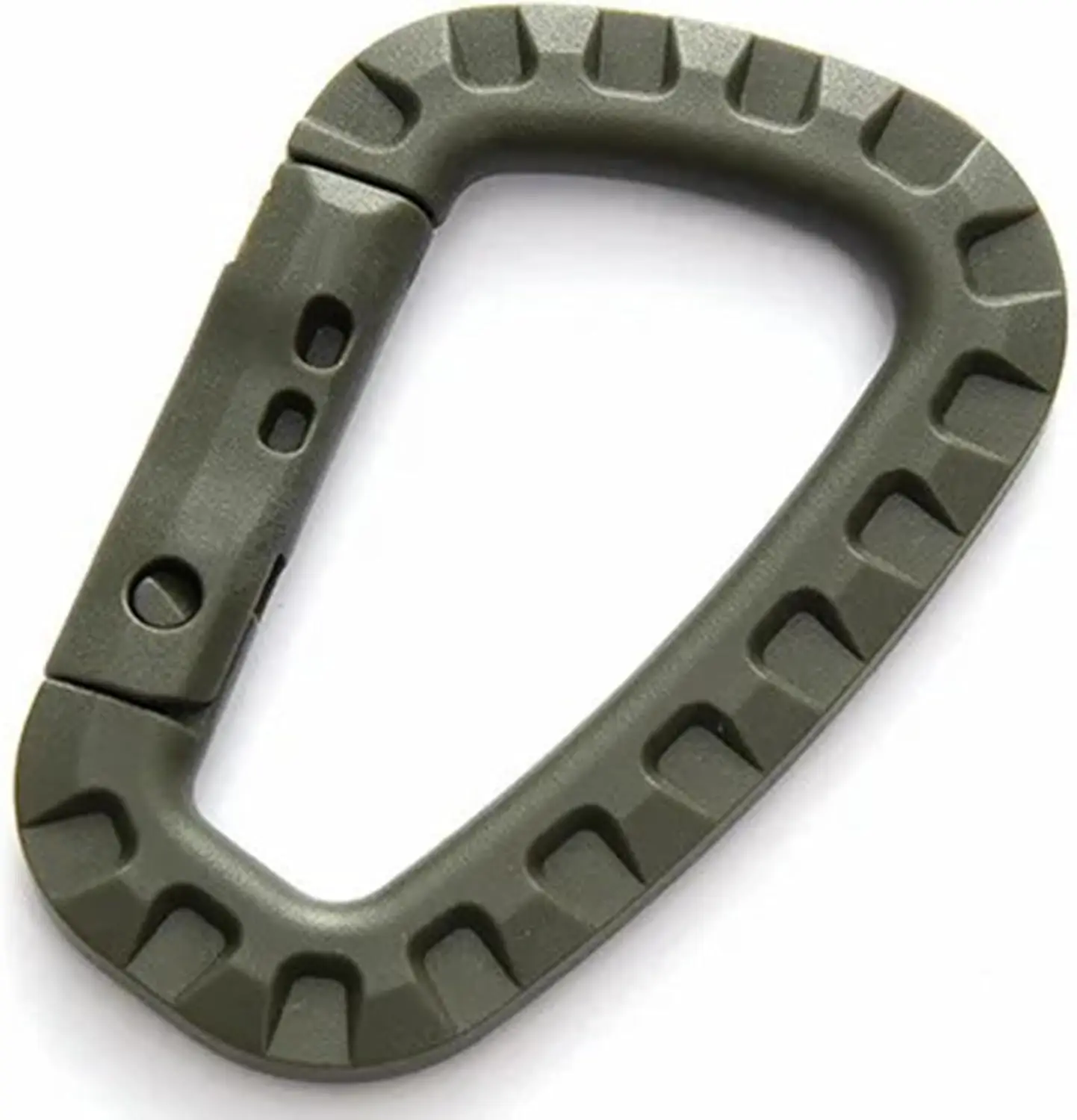 Plastic D-Ring Carabiner Keychain Heavy Duty Snap Hook for Backpack, Belt, Camping
Plastic D-Ring Carabiner Keychain Heavy Duty Snap Hook for Backpack, Belt, Camping