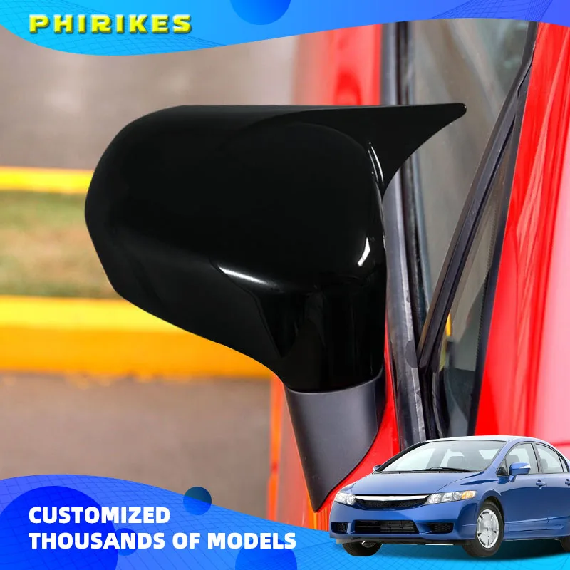 2Pcs Side Rearview Mirror Cap Wing Mirror Cover Fit For Honda Civic 8th Sedan 2005-2010 Carbon Fiber Style Car Accessories
2Pcs Side Rearview Mirror Cap Wing Mirror Cover Fit For Honda Civic 8th Sedan 2005-2010 Carbon Fiber Style Car Accessories