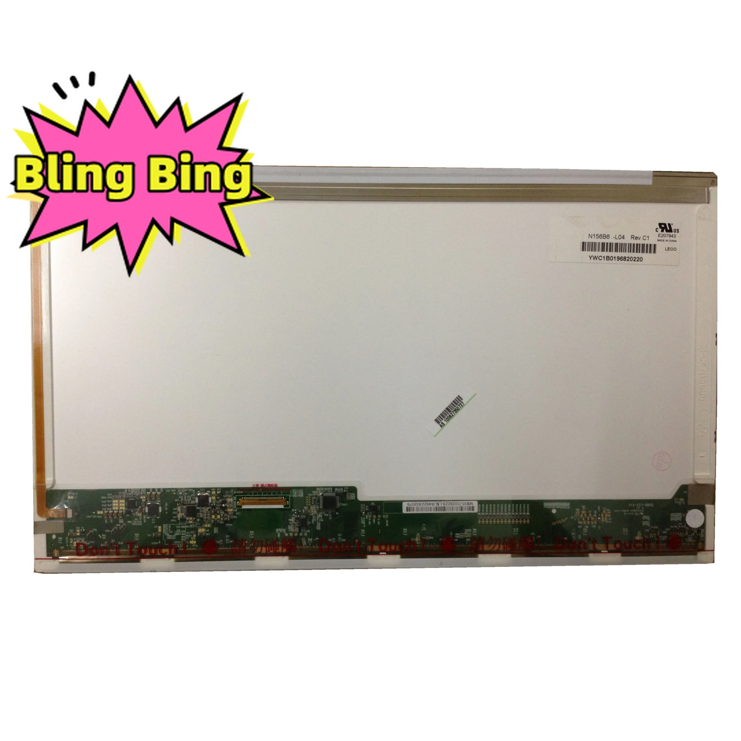 N156B6-L04 FIT CLAA156WB11A B156XW02 V.2 V.0 V.3 V.6 B156XTN02.0 B156XTN02.1 N156B6-L0B BT156GW01 LP156WH4 TLA1 C1/B 1366 × 768
N156B6-L04 FIT CLAA156WB11A B156XW02 V.2 V.0 V.3 V.6 B156XTN02.0 B156XTN02.1 N156B6-L0B BT156GW01 LP156WH4 TLA1 C1/B 1366 × 768