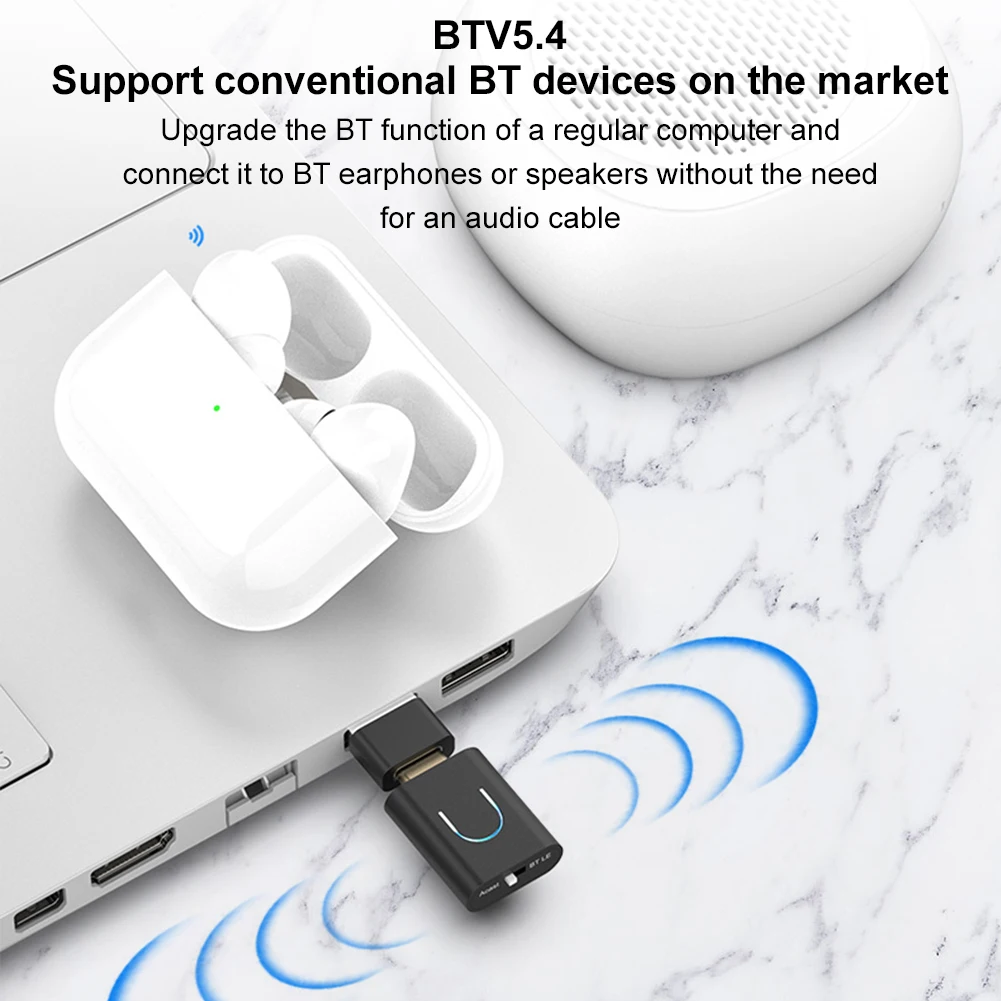 Audio Transmitter Bluetooth-Compatible 5.4 Type-C Wireless Stereo Music Adapter USB C Type-C BT 5.4 Transmitter for PC TV PS 4/5
Audio Transmitter Bluetooth-Compatible 5.4 Type-C Wireless Stereo Music Adapter USB C Type-C BT 5.4 Transmitter for PC TV PS 4/5