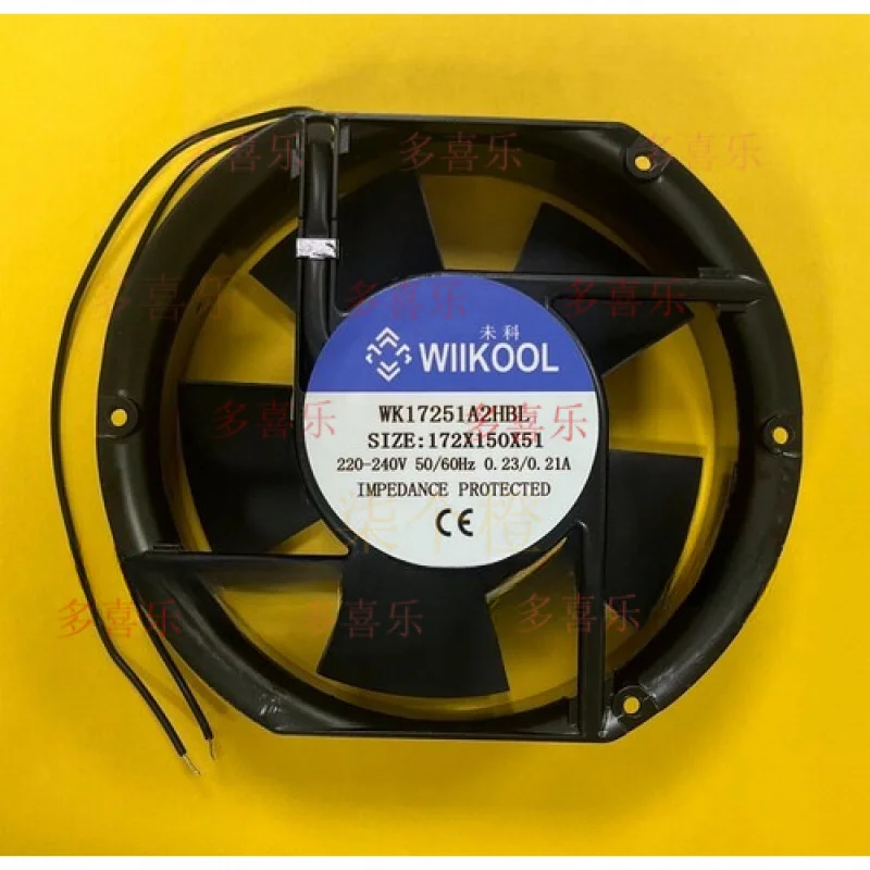 EE для WIIKOOL WK17251A2HBL 220 В-240 В 0,23 А/0,21 А металлический охлаждающий вентилятор
EE для WIIKOOL WK17251A2HBL 220 В-240 В 0,23 А/0,21 А металлический охлаждающий вентилятор